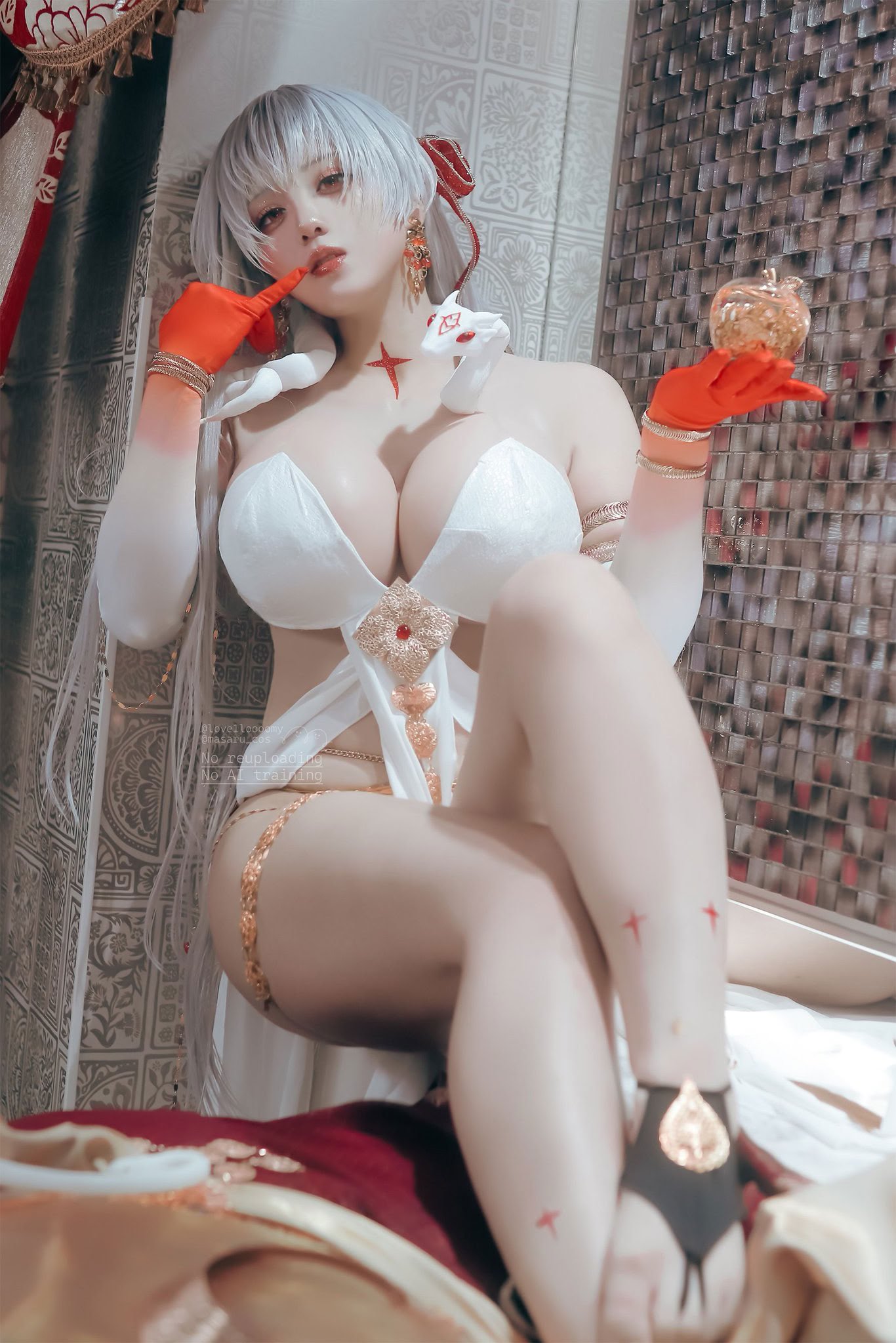 Đọc truyện hentai Tuyển tập Albums siêu phẩm Cosplay - Chap 1242 - Rumi Twins - Durga