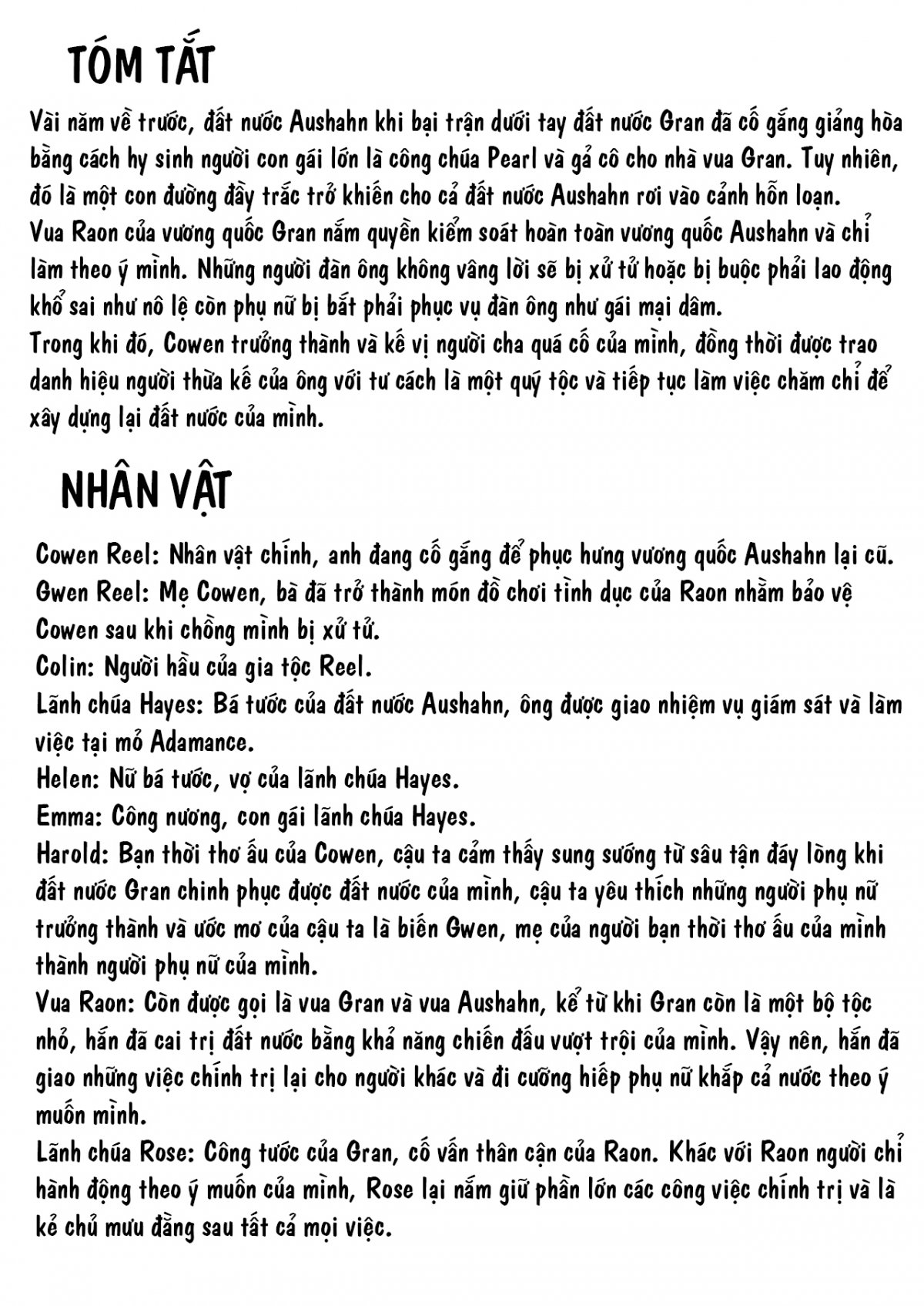 Đọc truyện hentai Kyouki no Oukoku San no Shou - Oneshot