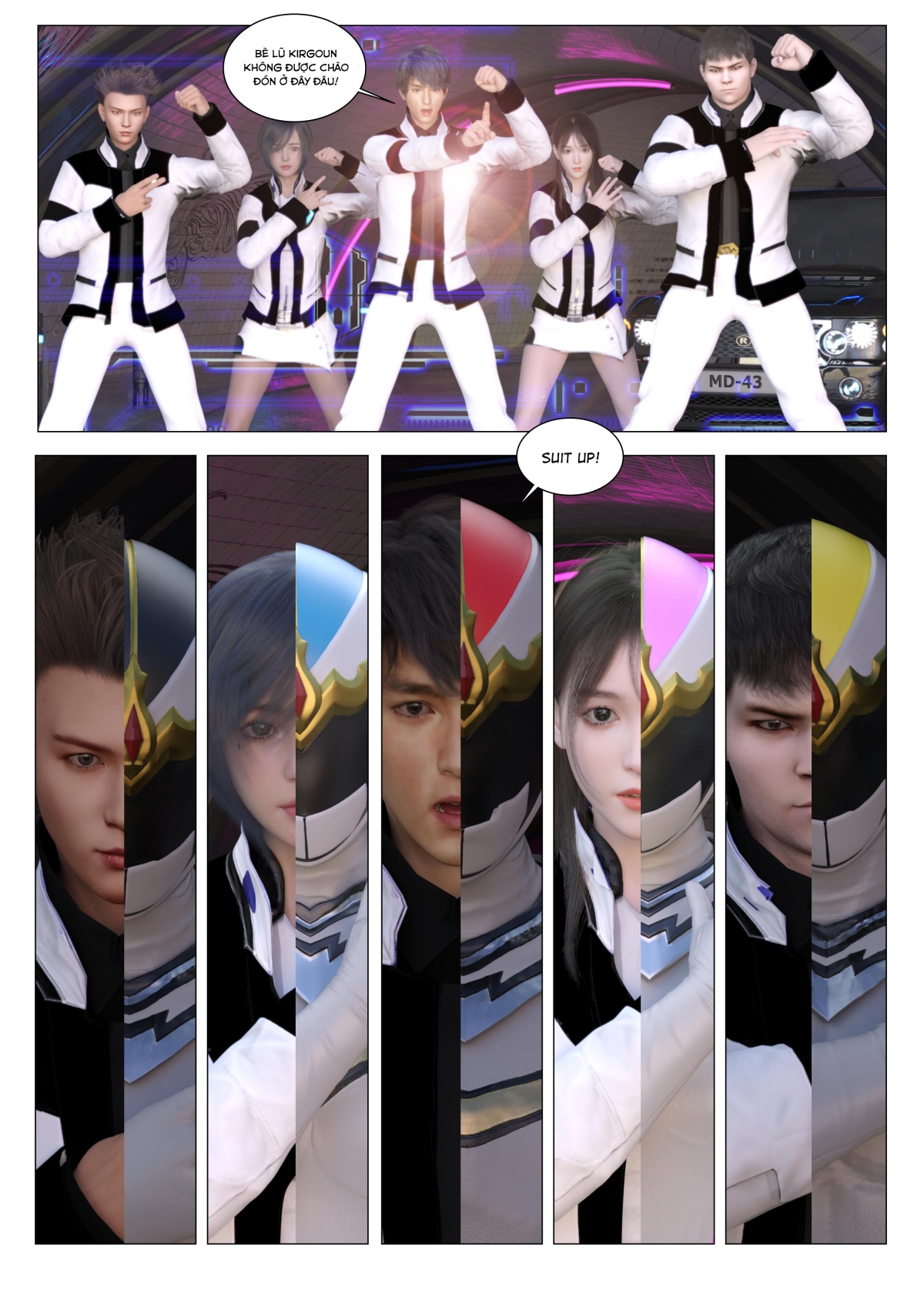 Đọc truyện hentai Biệt đội siêu anh hùng cùng gái xinh - Chap 2