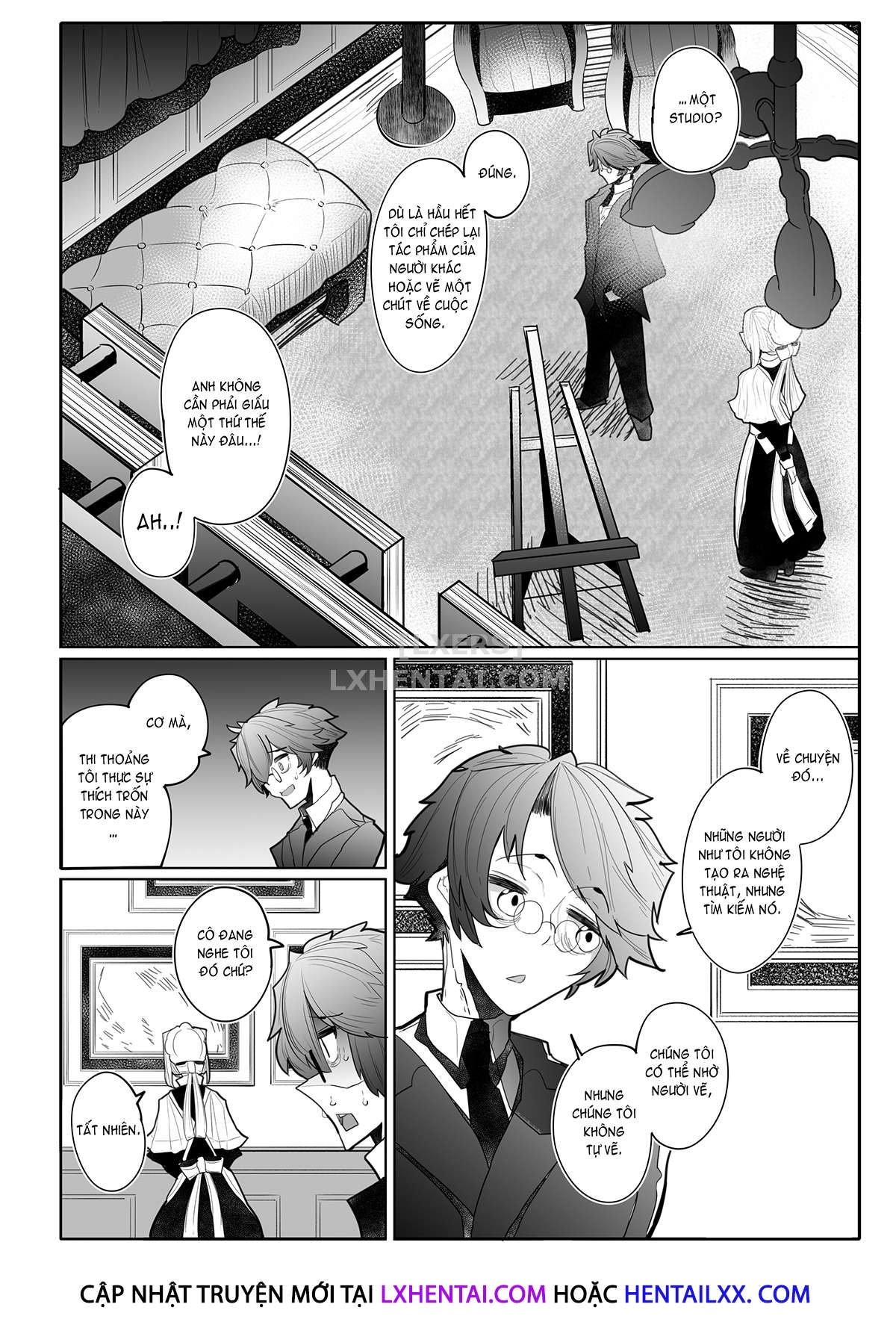 Đọc truyện hentai Shinshi Tsuki Maid no Sophie-san - Chap 3