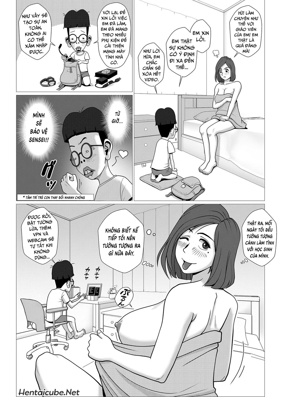 Đọc truyện hentai Sense Forgot To Turn Off Her Webcam - Oneshot