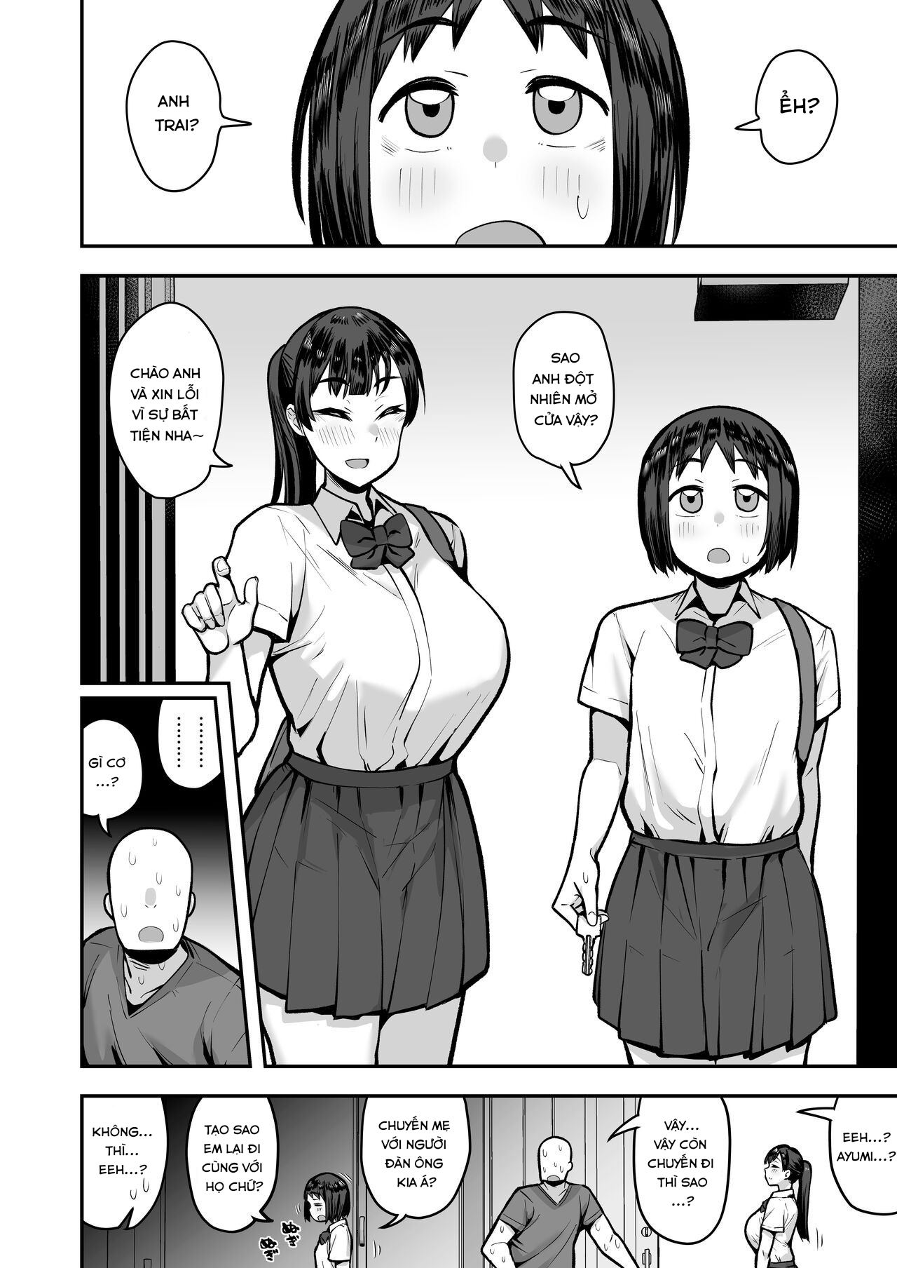 Đọc truyện hentai Imouto no Tomodachi ga Dosukebe Taishuu Fechi Sugite, Inkya no Ore to Kikenbi Nakadashi Hamemakuri - Chap 2 End