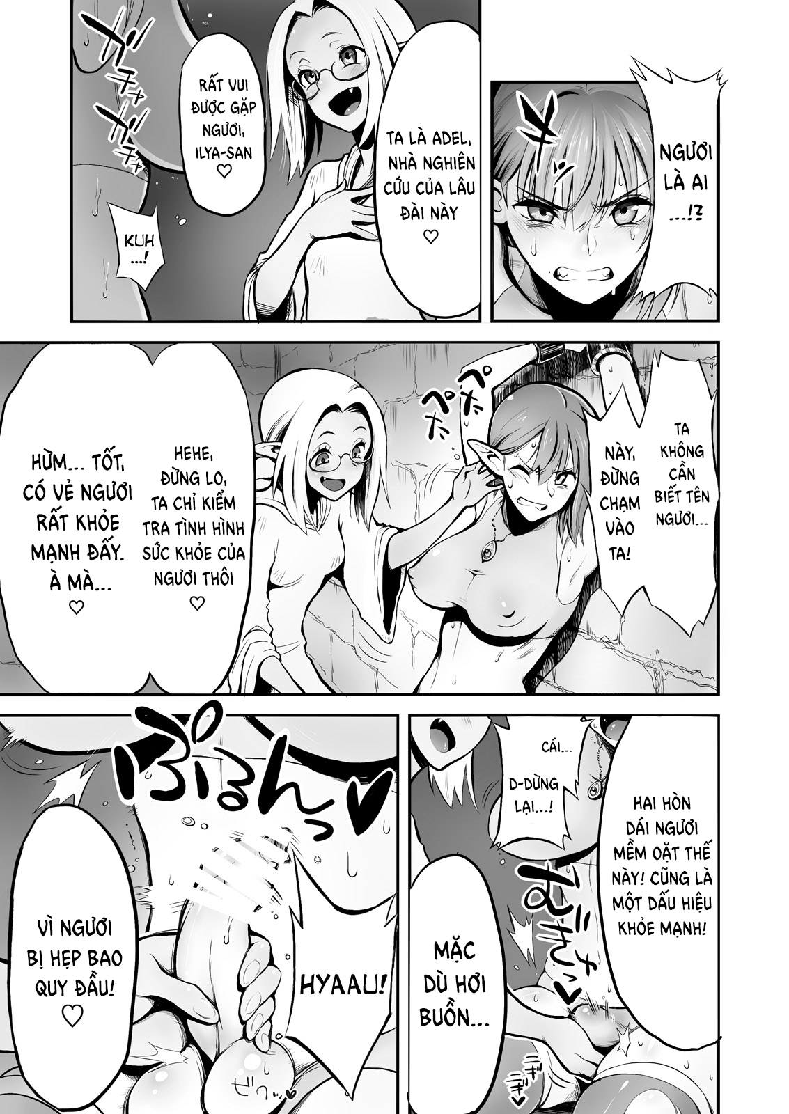 Đọc truyện hentai Futanari Chinpo ni Shokushu Sanran - Oneshot