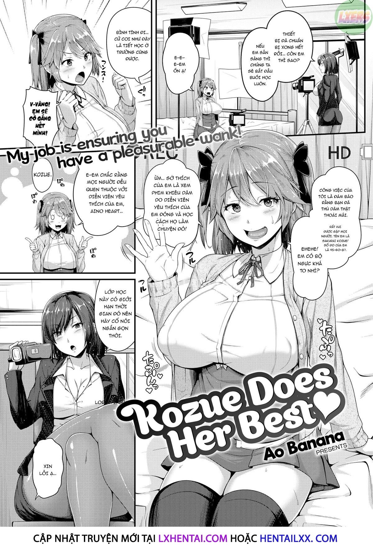 Đọc truyện hentai Kozue làm điều mà cô ấy giỏi nhất - Oneshot