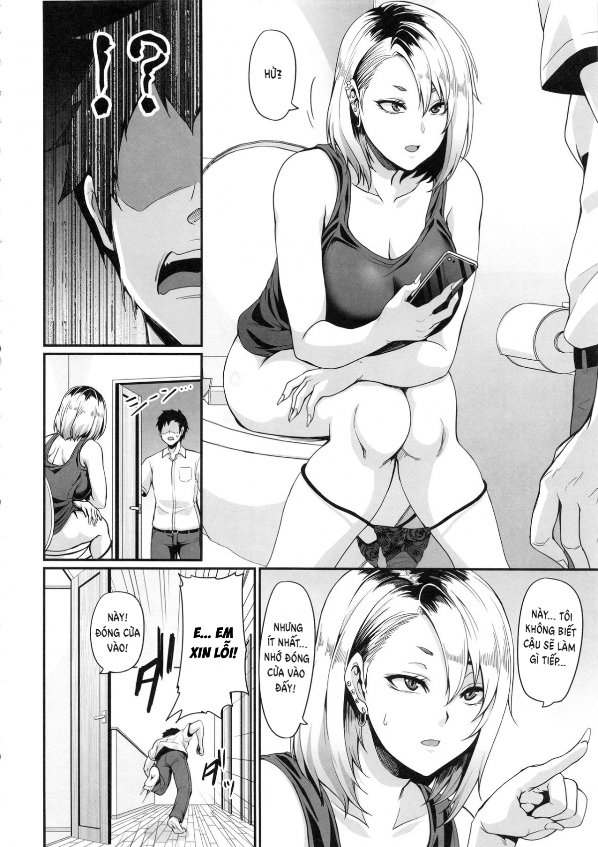 Đọc truyện hentai Her Sister's a Gyaru, a Bitch, and a Slut - Oneshot