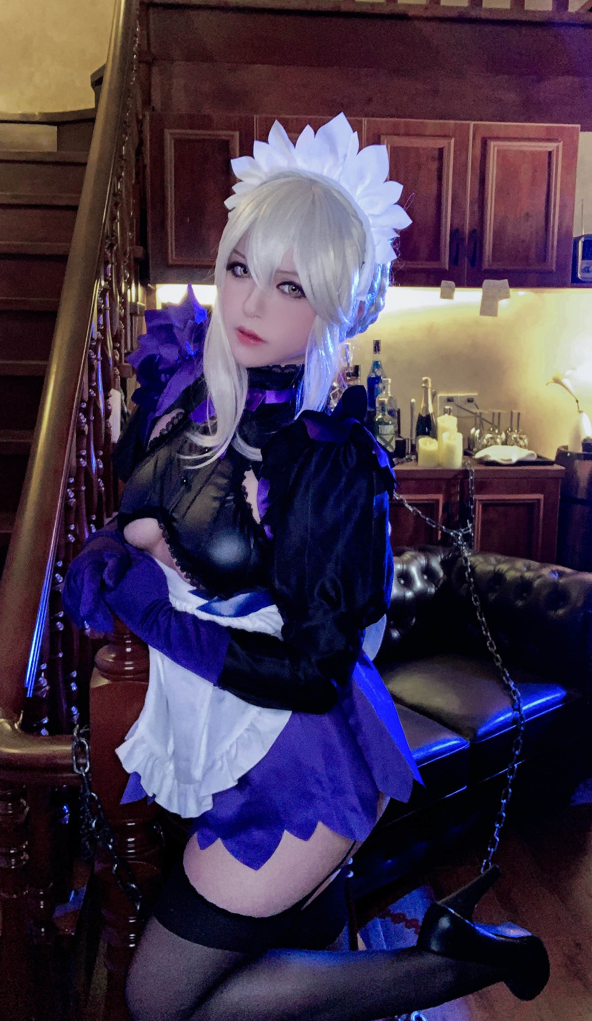 Đọc truyện hentai Tuyển tập Albums siêu phẩm Cosplay - Chap 826 - Half Son - LancerAlter Maid