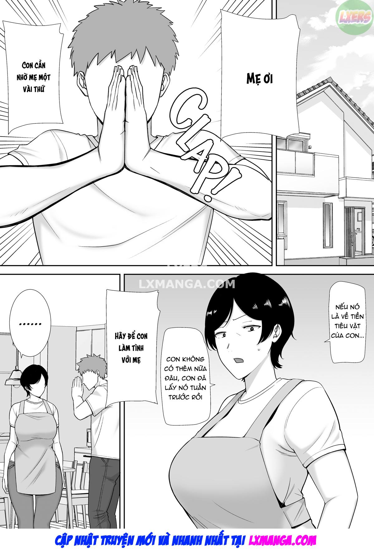 Đọc truyện hentai Mẹ cũng là phụ nữ - Chap 1 - Không che