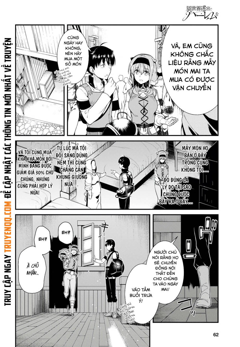 Đọc truyện hentai Lập Harem Chốn Mê Cung Ở Dị Giới - Chap 16