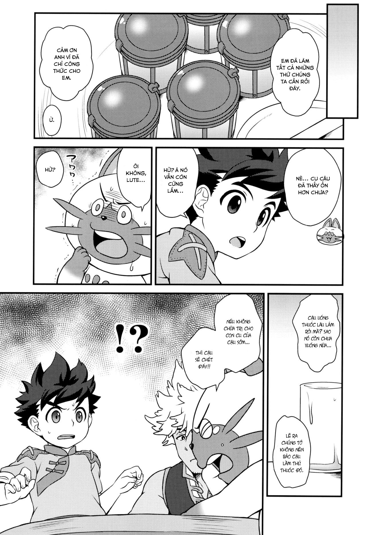 Đọc truyện hentai Tadashii Kizuna no Awasekata (Monster Hunter) - Oneshot