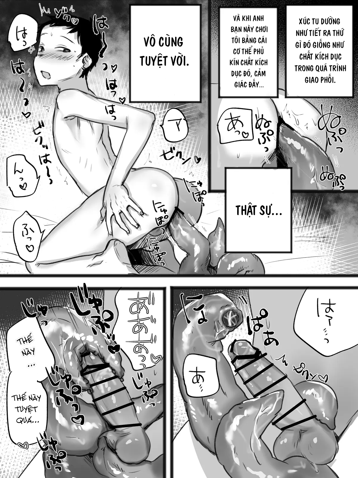 Đọc truyện hentai Sống chung với xúc tu - Oneshot