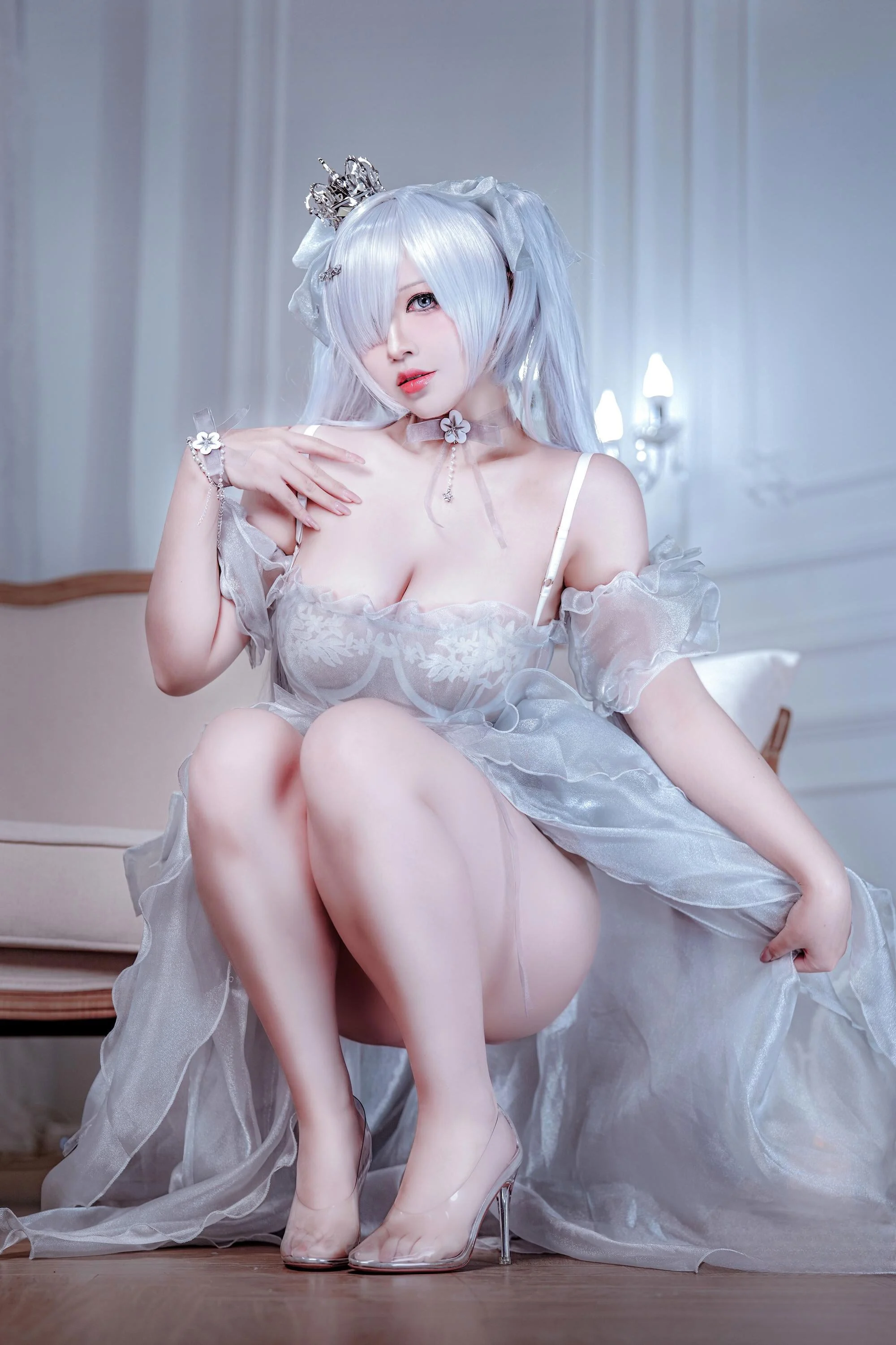 Đọc truyện hentai Tuyển tập Albums siêu phẩm Cosplay - Chap 1446 - Half-and-half - Victory Goddess: Niki Cinderella