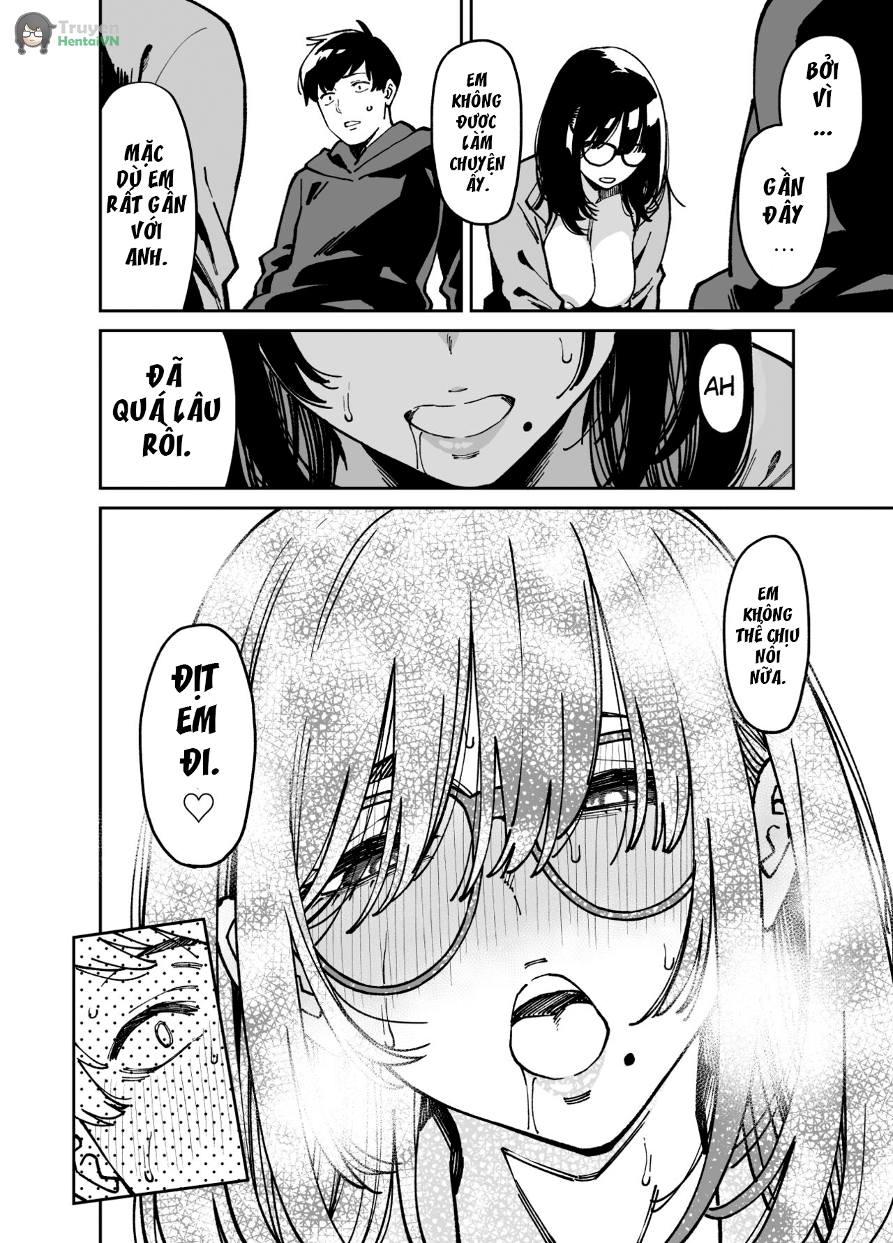 Đọc truyện hentai Comforted by the Sloppy Girl Next Door - chap 2