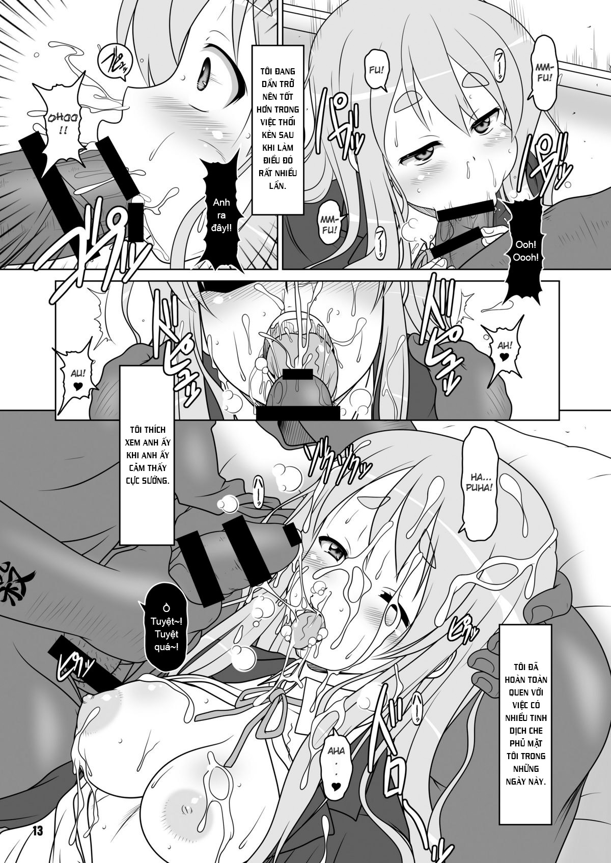 Đọc truyện hentai Khoảng thời gian đen tối 1 (K-ON!) - Oneshot