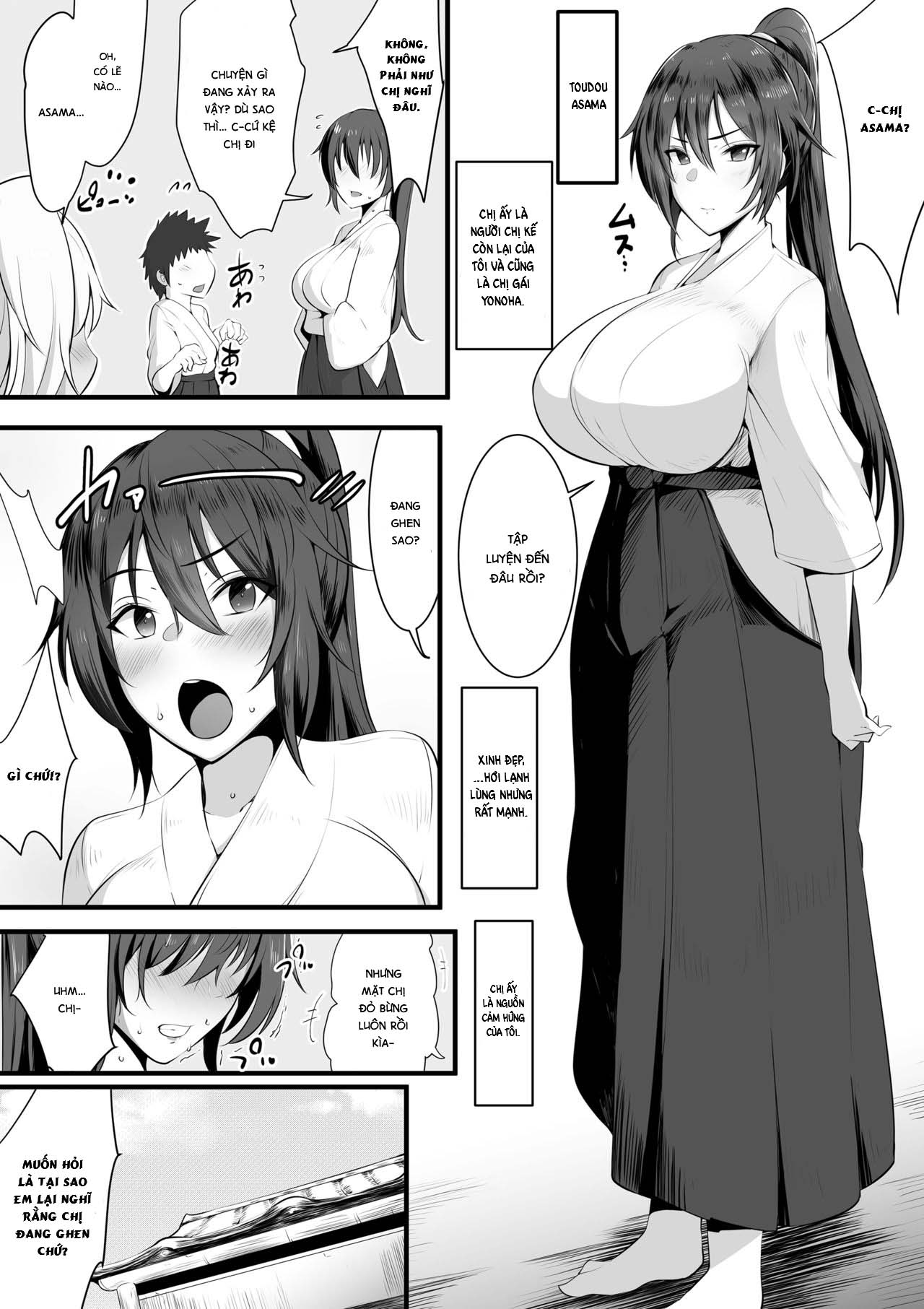 Đọc truyện hentai Souken Shimai ~Anetorare~ - Chap 1
