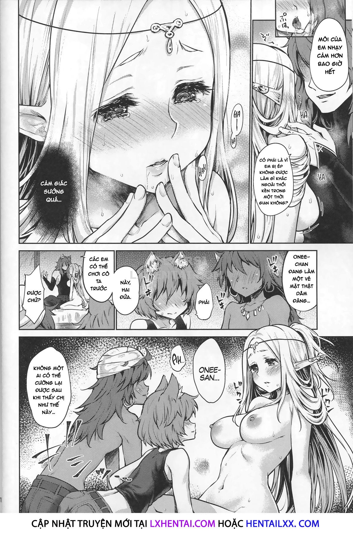 Đọc truyện hentai Hajimete No Sekaiju - Chap 3