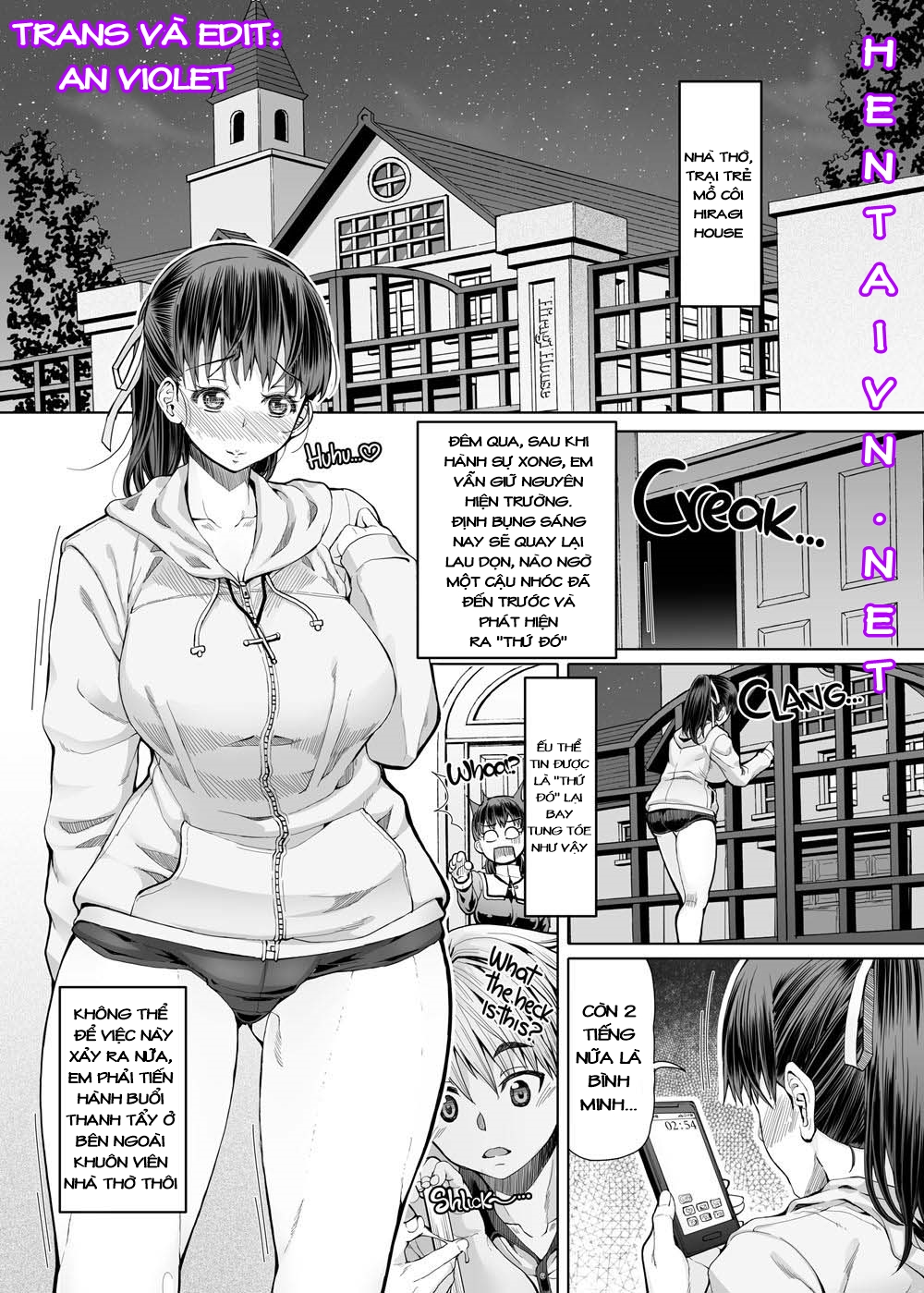 Đọc truyện hentai Một vài ghi chép về việc thủ dâm qua cửa sau của một nữ tu có cu - Chap 2