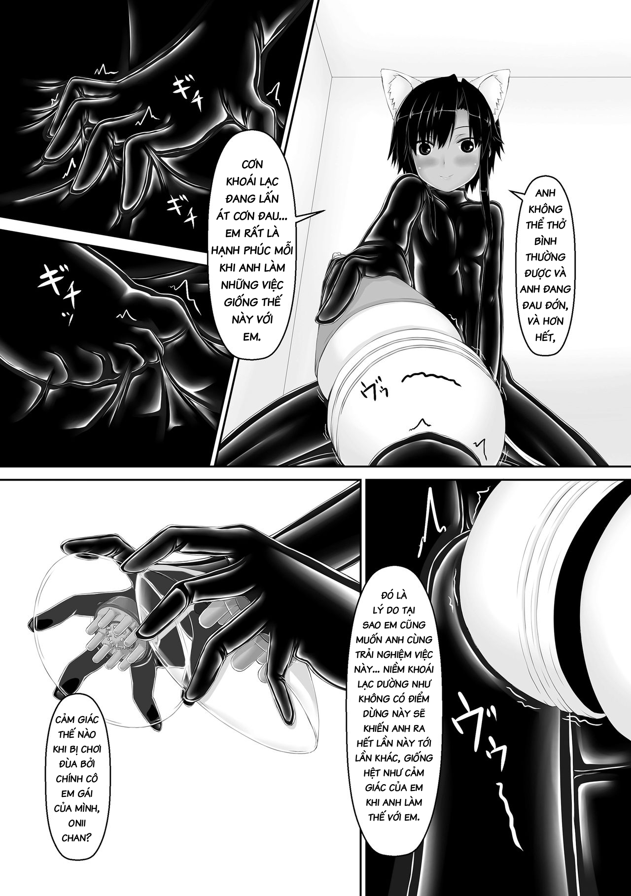 Đọc truyện hentai Kuroneko Choco Ice - Chap 4