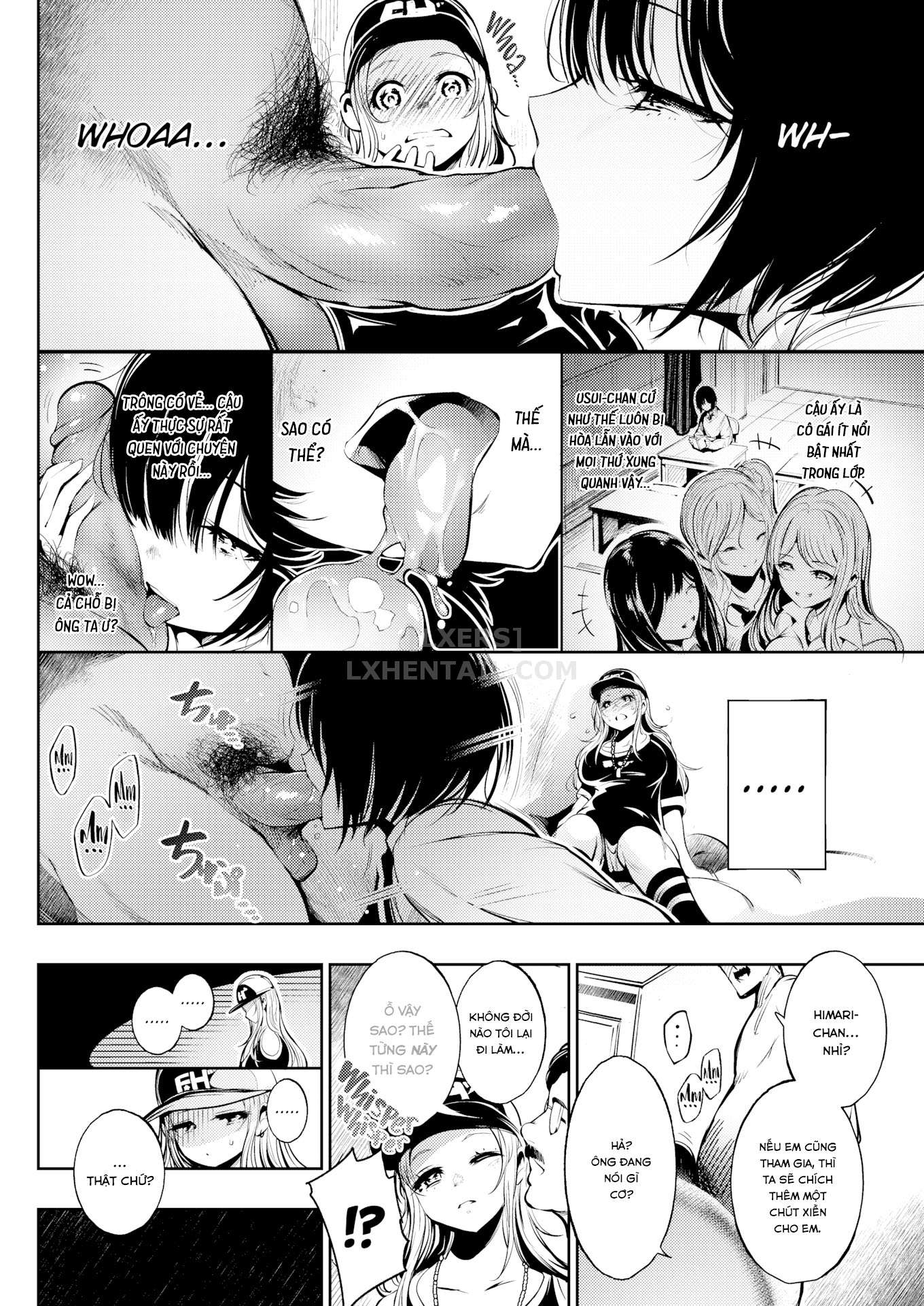 Đọc truyện hentai Nighttime Sleepover Friends - Oneshot