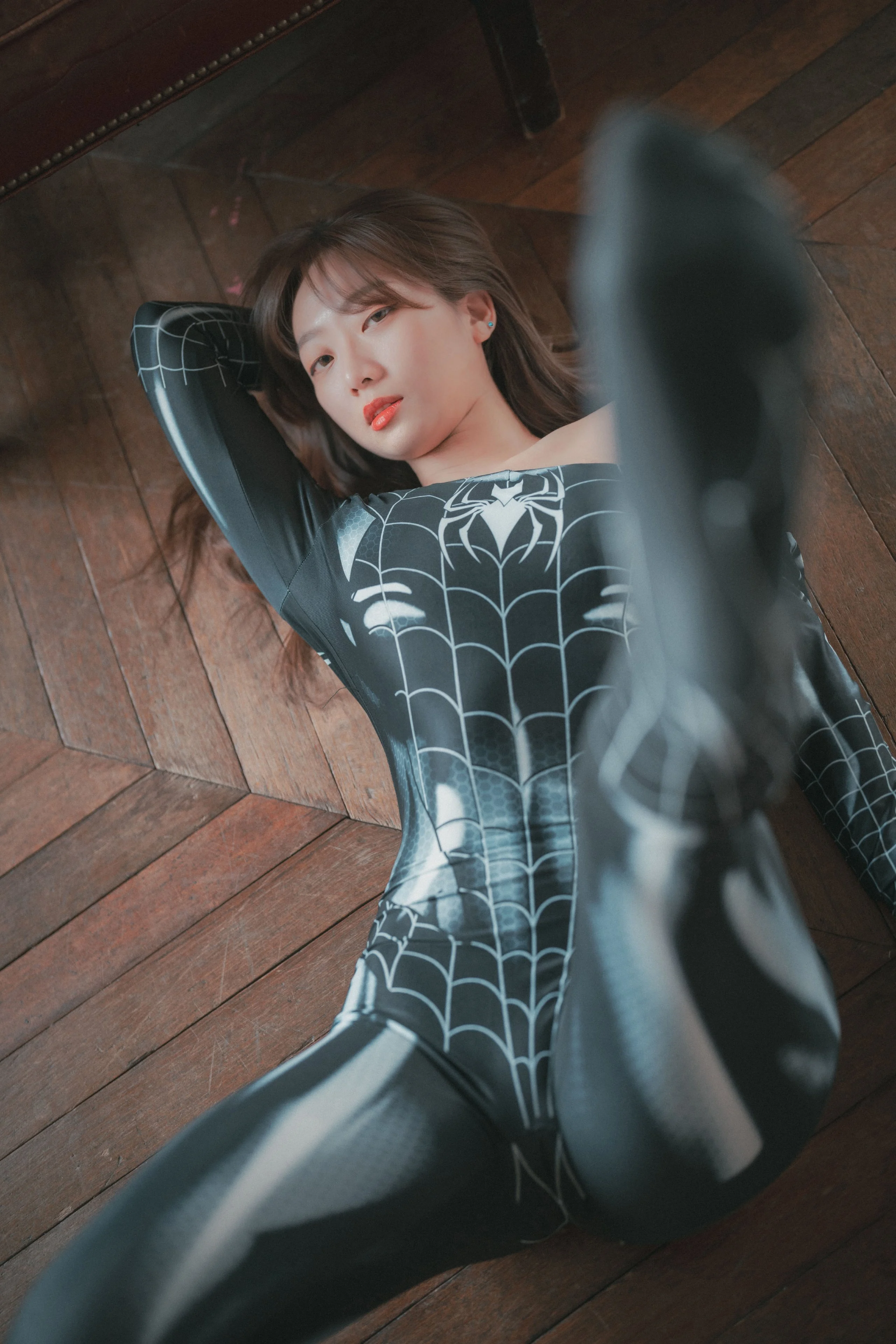Đọc truyện hentai Tuyển tập Albums siêu phẩm Cosplay - Chap 607 - [DJAWA] Koby - The Curvy Spider Girl