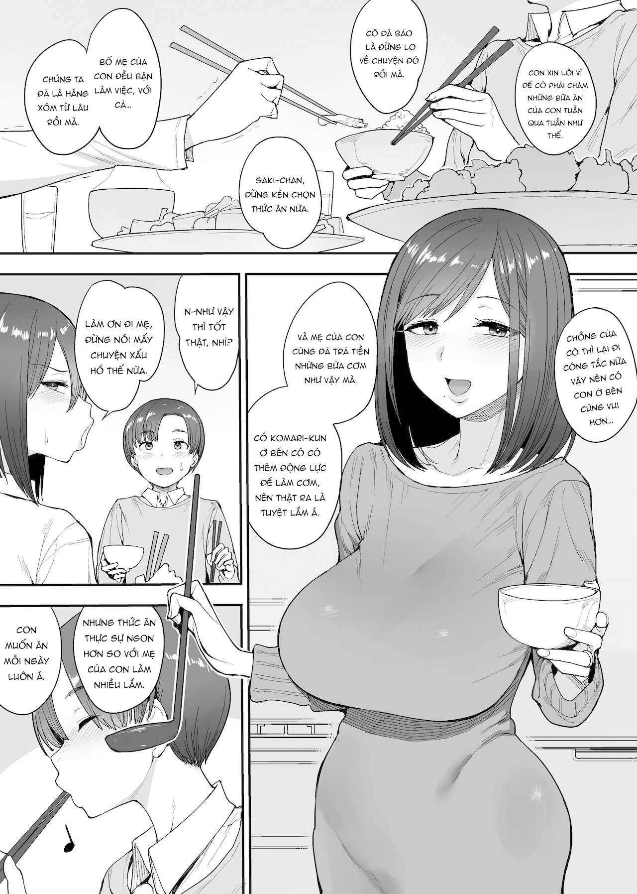 Đọc truyện hentai My Succubus Neighbour, the Mother and Daughter Case of the Onomiya Family - Oneshot