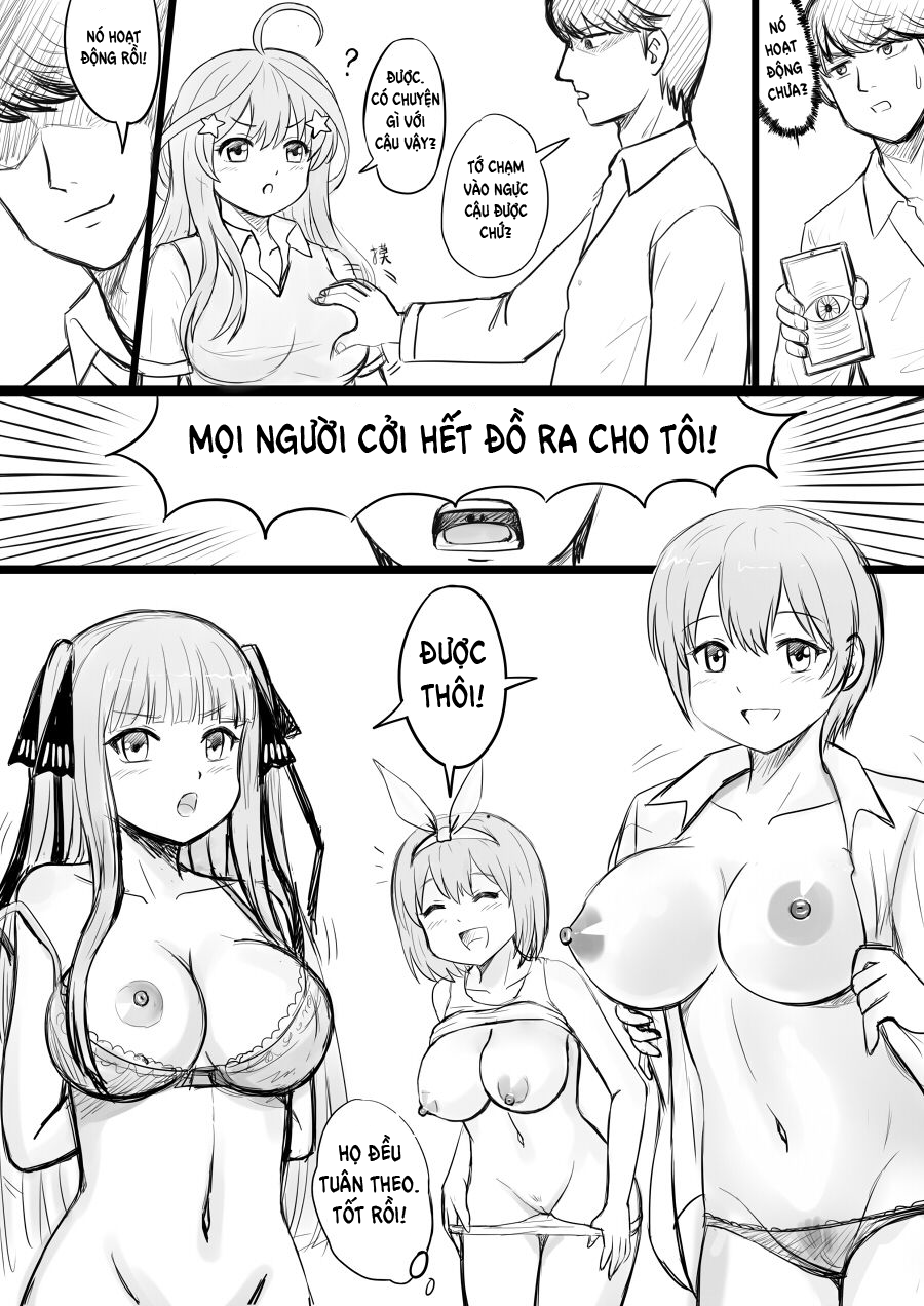 Đọc truyện hentai [Pure Heart] GoToubun no Hanayome Manga - Oneshot