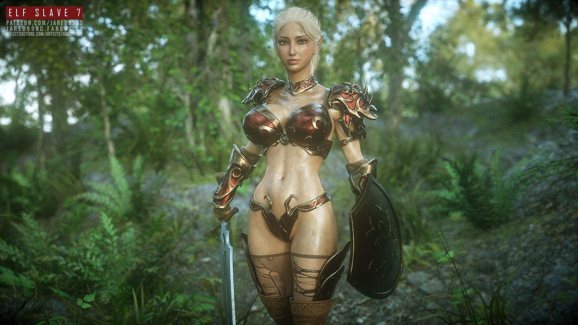 Đọc truyện hentai Elf Slave - Chapter 7: Concept Art