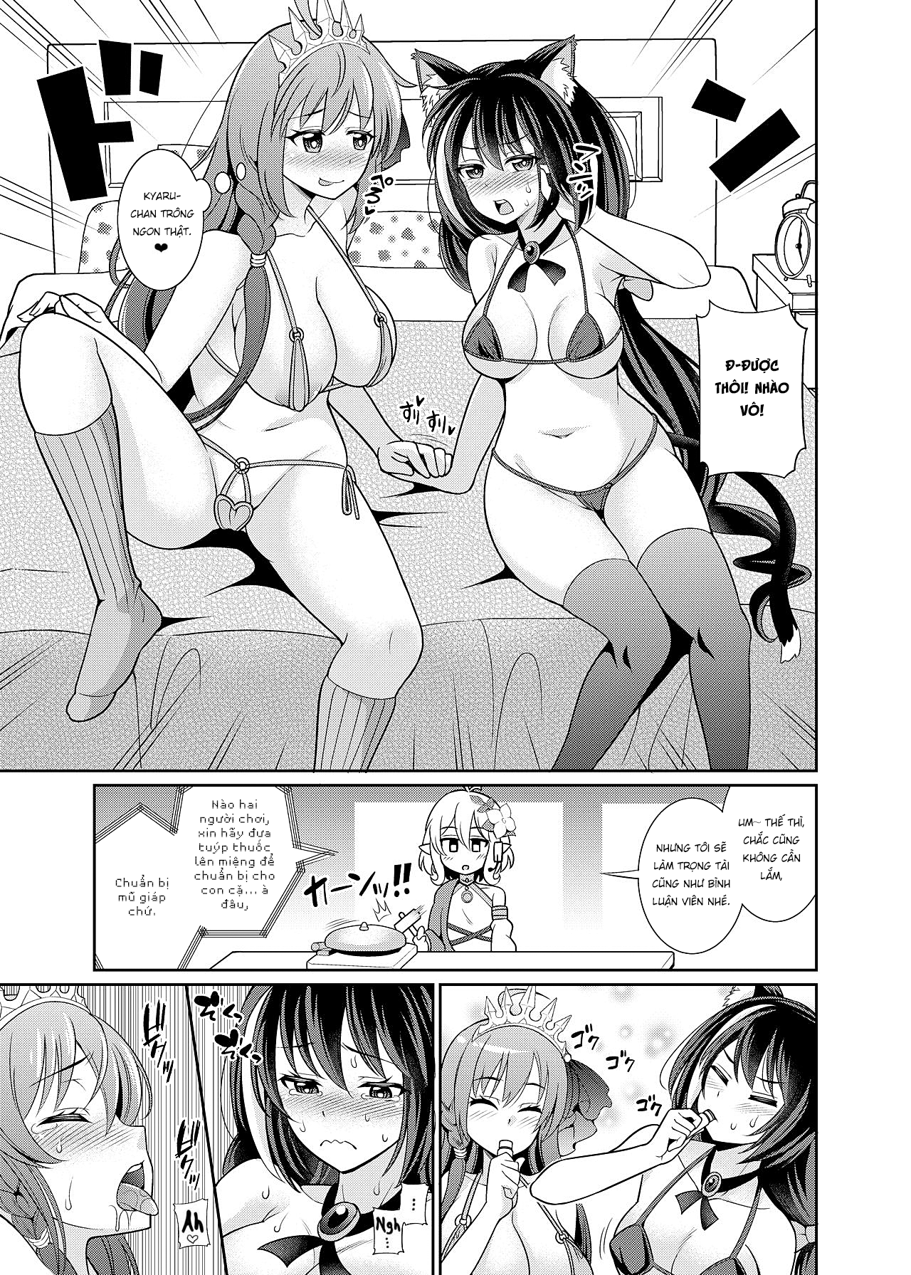Đọc truyện hentai Mũ giáp chiến cùng Kyaru nàoooo!! - Oneshot