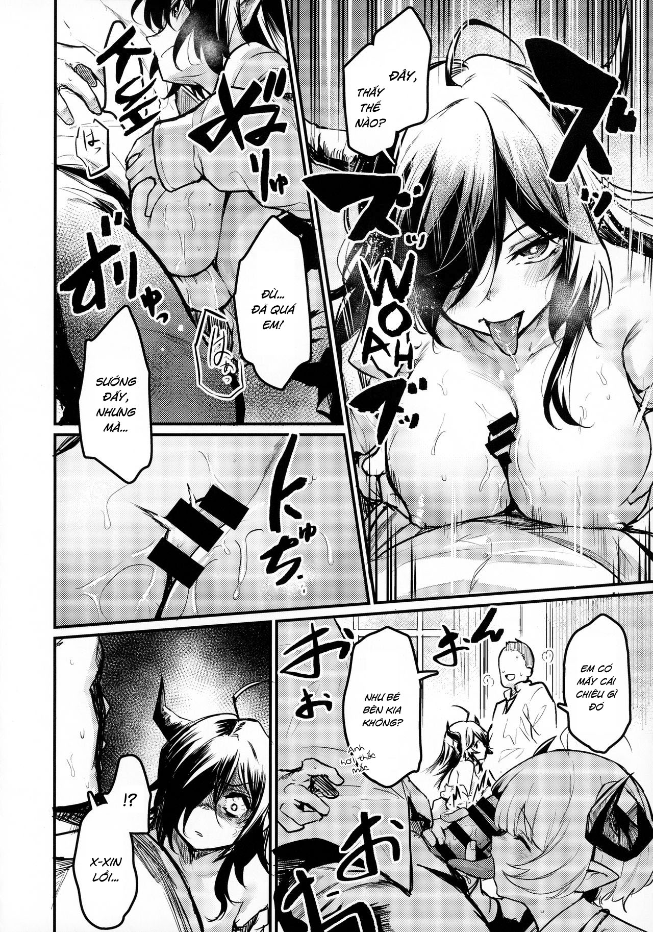 Đọc truyện hentai Succubi Chiếm Trường - Oneshot