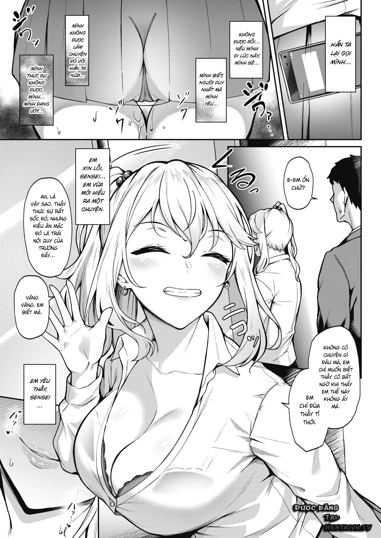 Đọc truyện hentai Teguri Yoseru Amai Yuuwaku - Oneshot