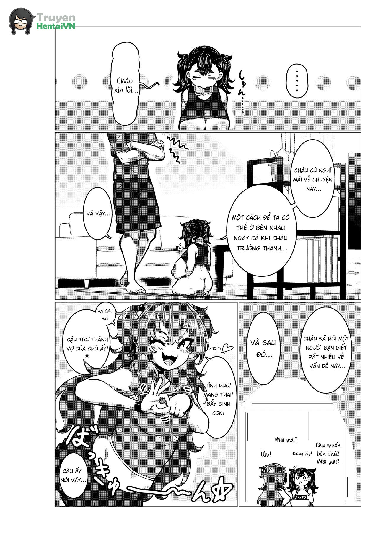 Đọc truyện hentai Konoshige Chichi Gaki - Oneshot