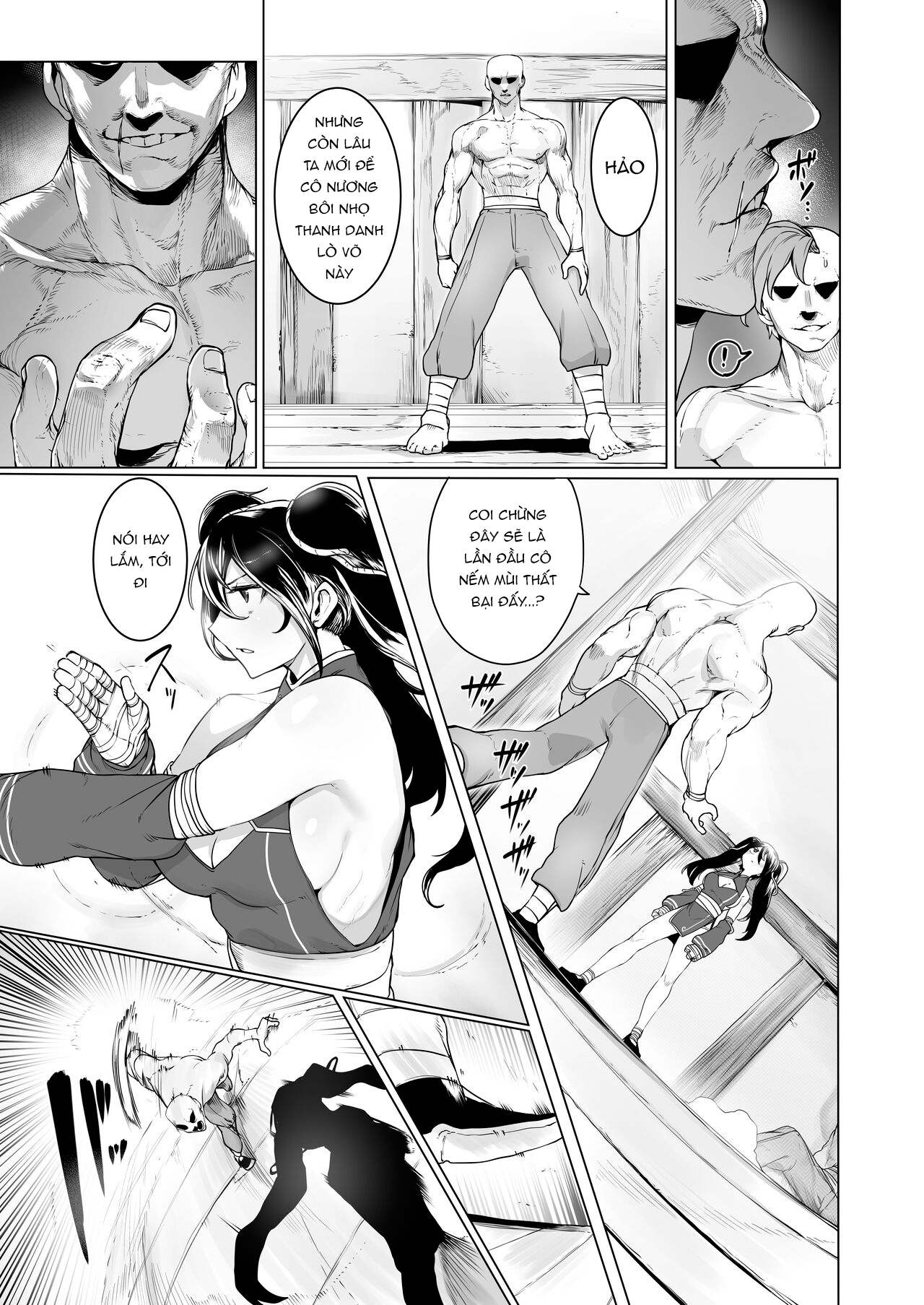Đọc truyện hentai Hấp diêm em võ sĩ - Oneshot.