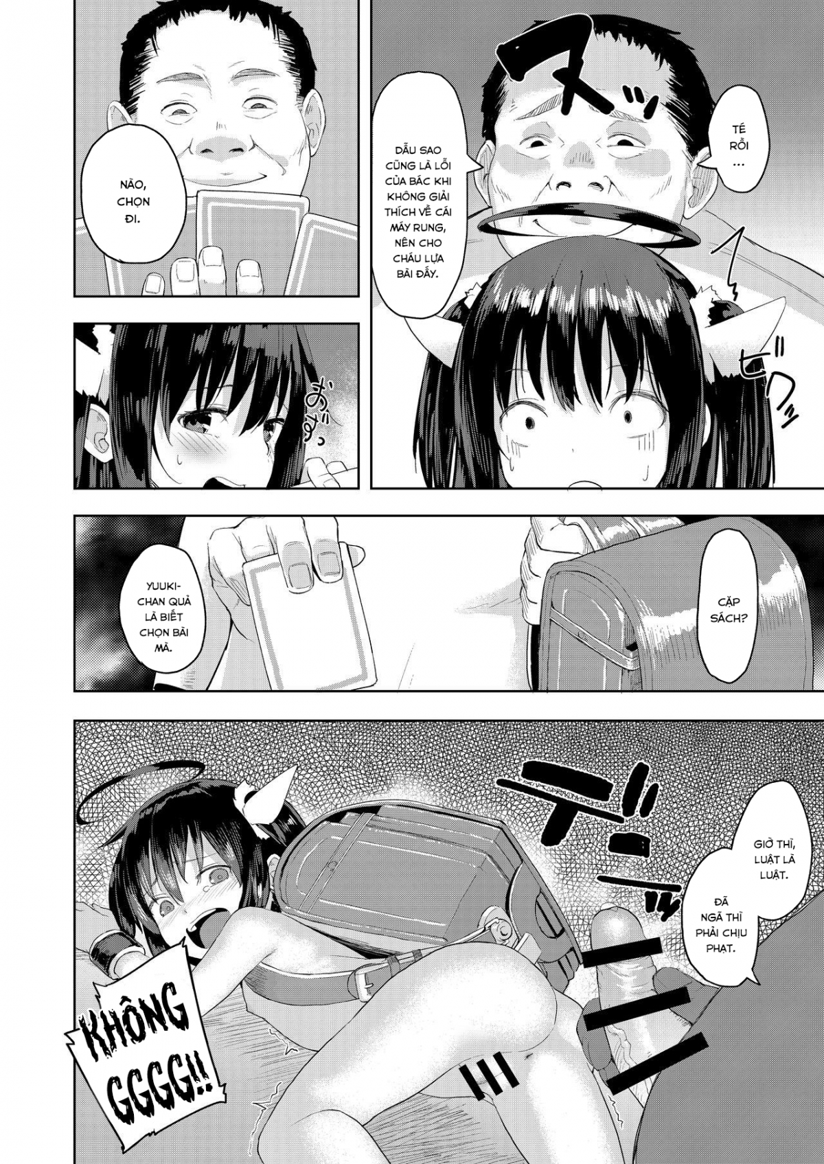 Đọc truyện hentai Ojisan no Joji Asobi - Onshot