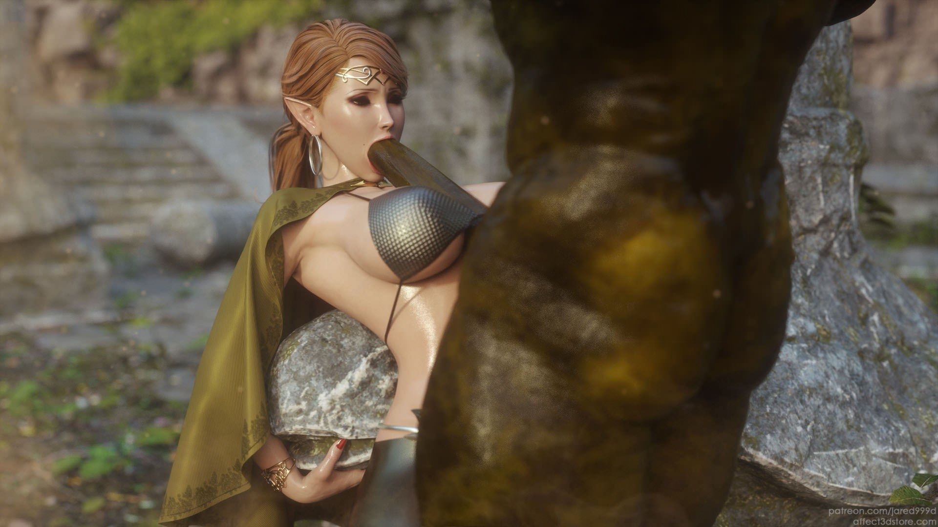 Đọc truyện hentai Elf Slave - Chapter 1: Side B