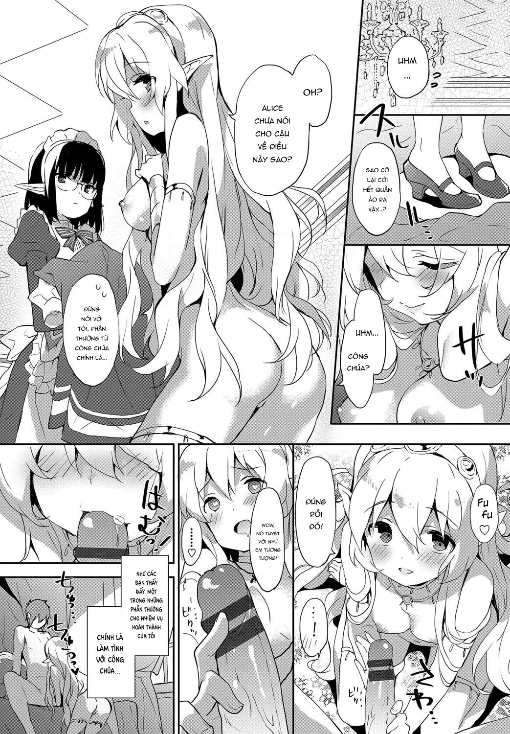 Đọc truyện hentai Princess Maid - Oneshot