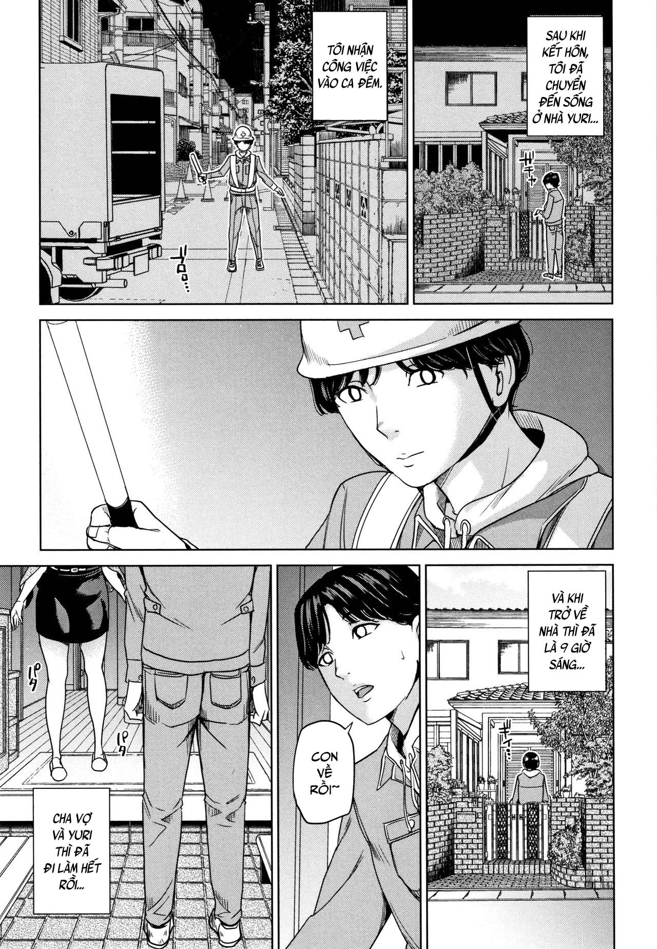 Đọc truyện hentai Kanojo no Mama to Deaikei de - Chap 3