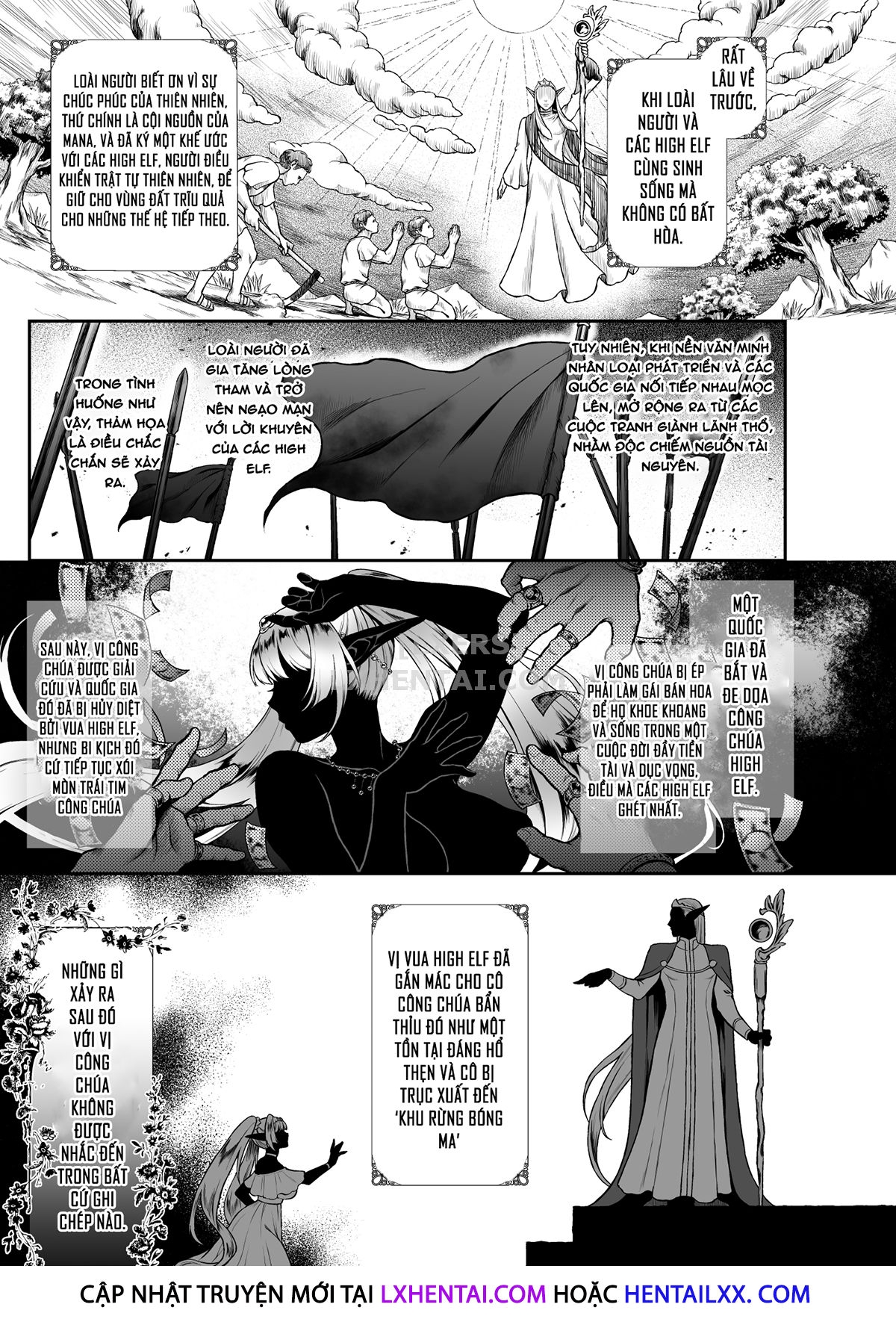 Đọc truyện hentai Yuukyuu No Shou Elf - Chap 3 ~Lucid Dreams~