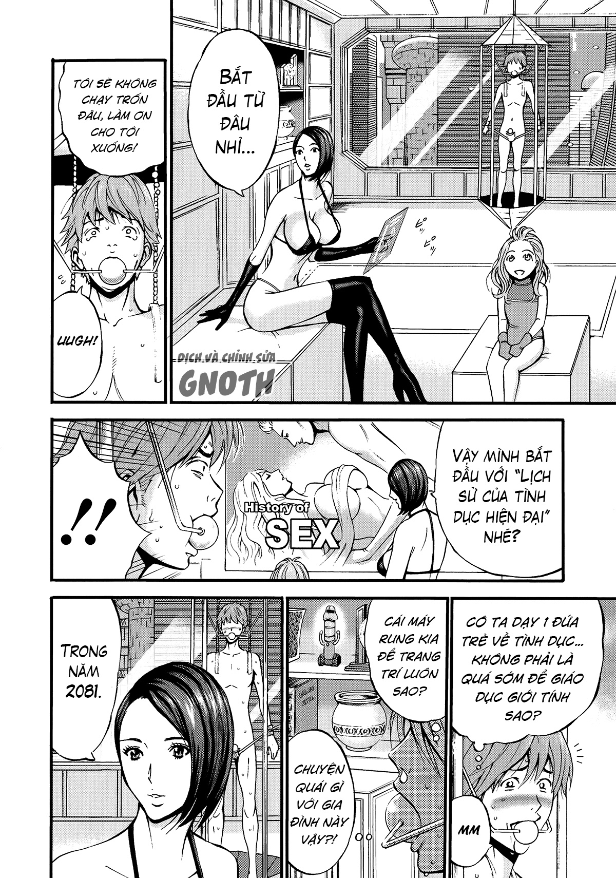 Đọc truyện hentai The Otaku In 2200 A.D - Chap 2