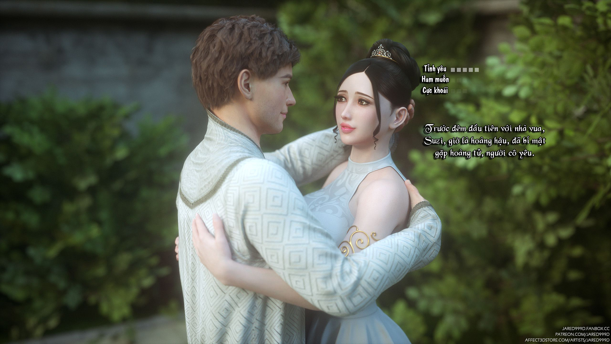 Đọc truyện hentai Fallen Lady - Vol 1 - Chap 3: Em phải là hoàng hậu của ta.