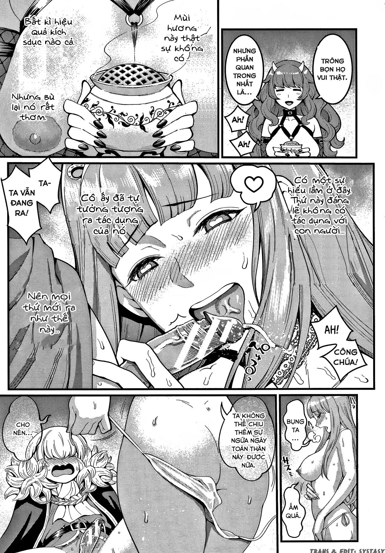 Đọc truyện hentai Princess and Dark Lord OneShota Sex - Oneshot