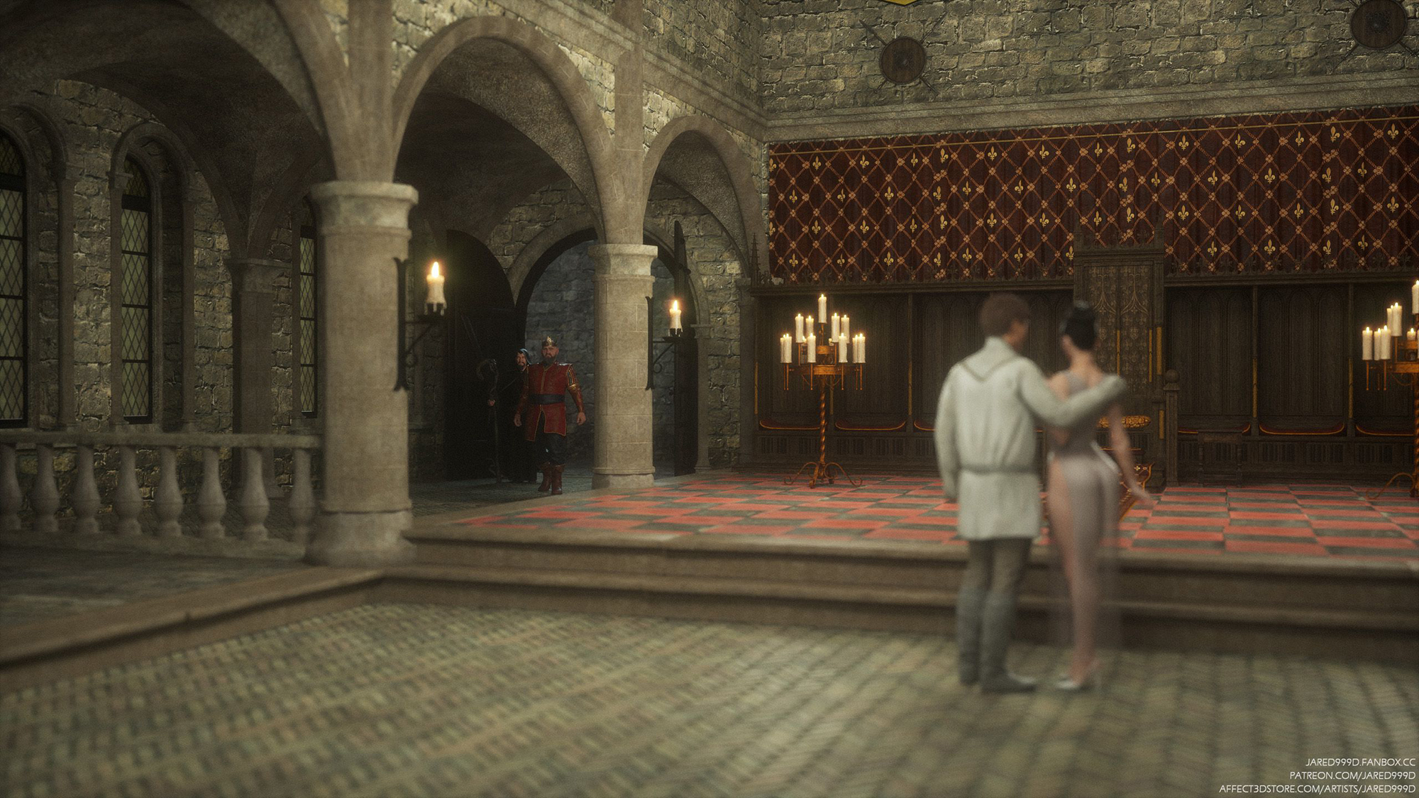 Đọc truyện hentai Fallen Lady - Vol 1 - Chap 3: Em phải là hoàng hậu của ta.