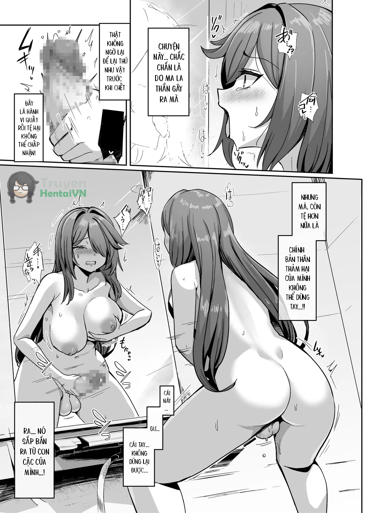 Đọc truyện hentai Mahou Shoujo Saint Lily Dankon ~Futanari o Hayasareta Mahou Shoujo ga Chinpo-gurui ni Ochiru Made~ - Oneshot