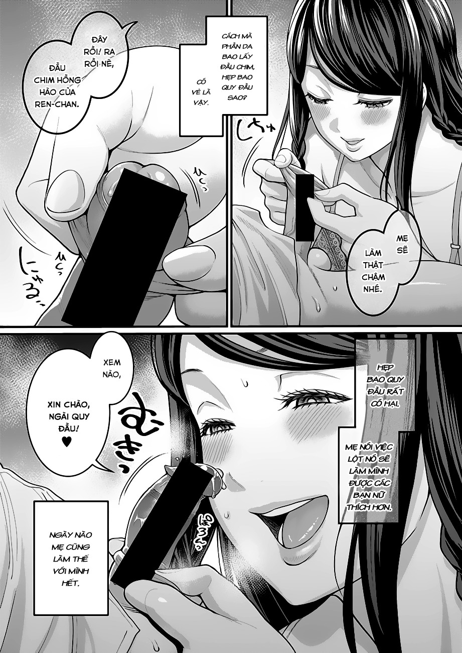 Đọc truyện hentai Bà mẹ dâm loàn và cậu con trai ngây thơ! - Oneshot