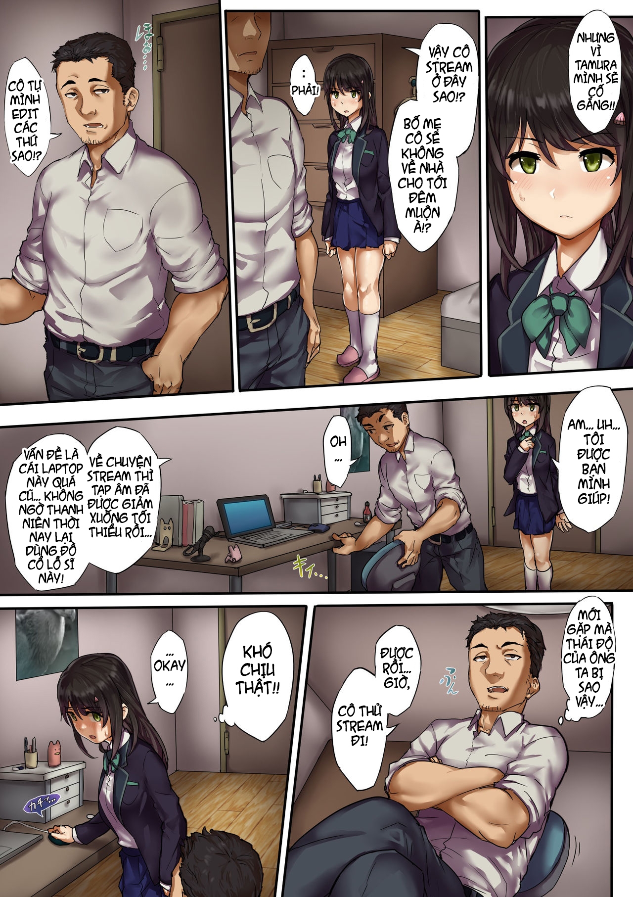 Đọc truyện hentai Netorare During Live Streaming - Oneshot