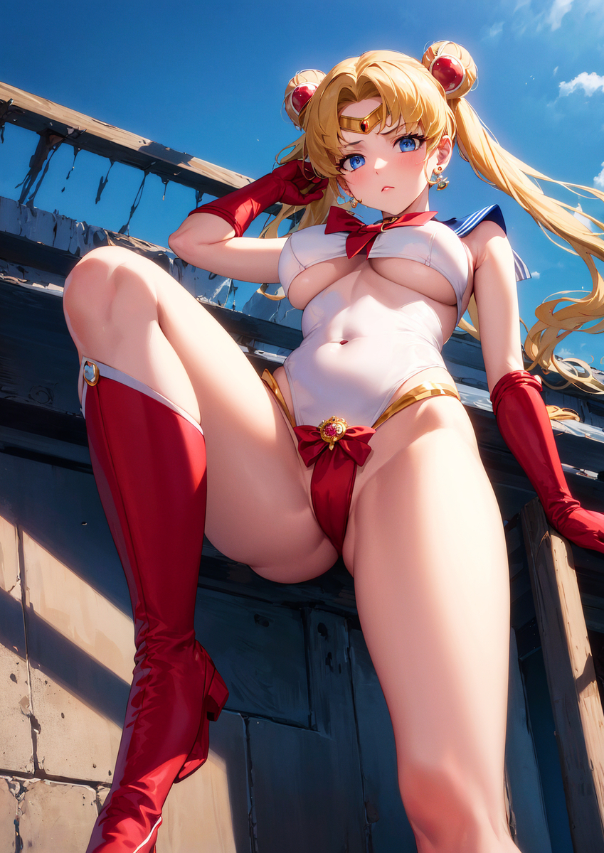 Đọc truyện hentai Tuyển tập Albums Art hentai - Chap 265 - Sailor moon taste in leotards