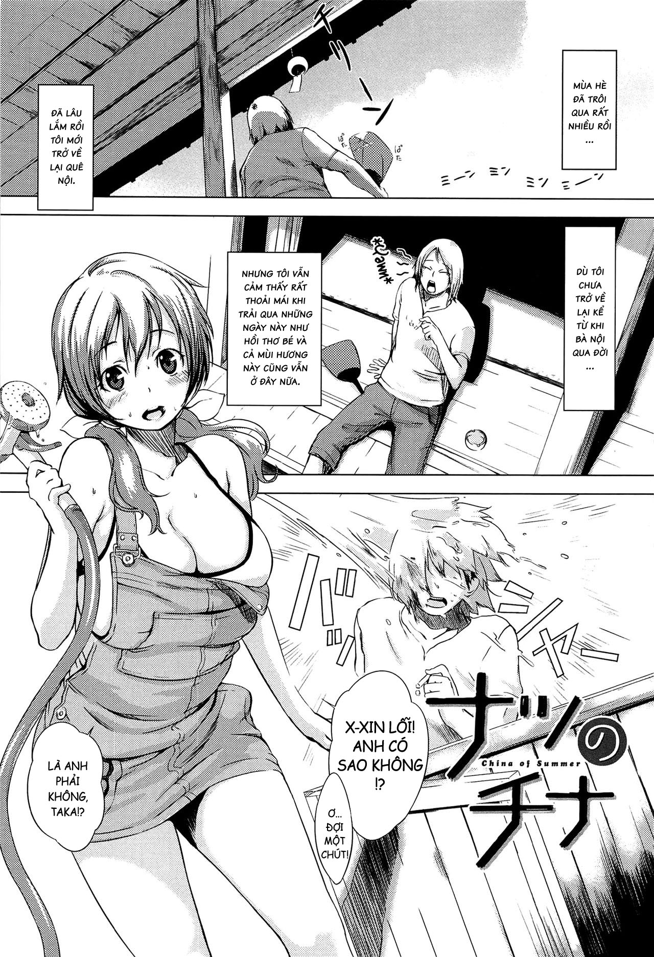 Đọc truyện hentai Natsu no China - Oneshot