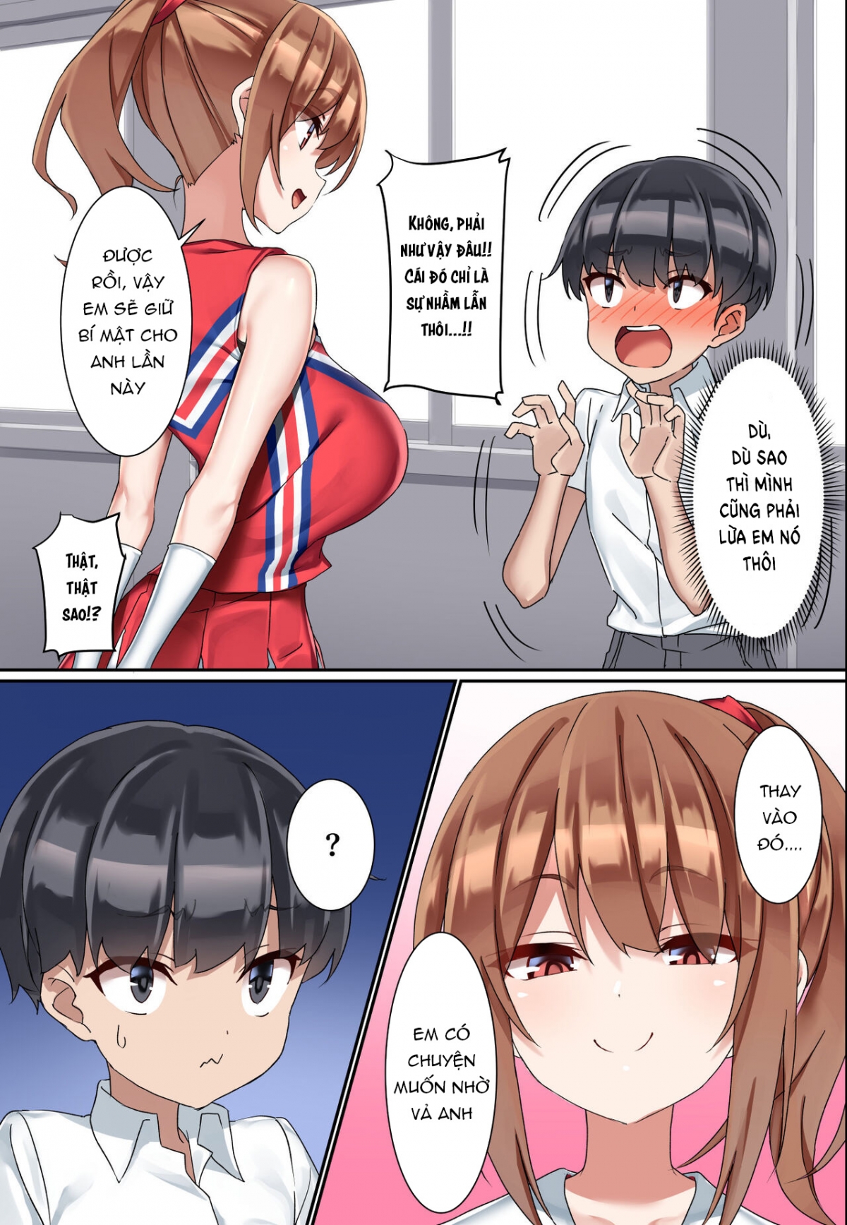 Đọc truyện hentai Kouhai Do-S Cheerleader ni Do-M Choukyou Sareta Otoko no Hanashi. - Chap 1