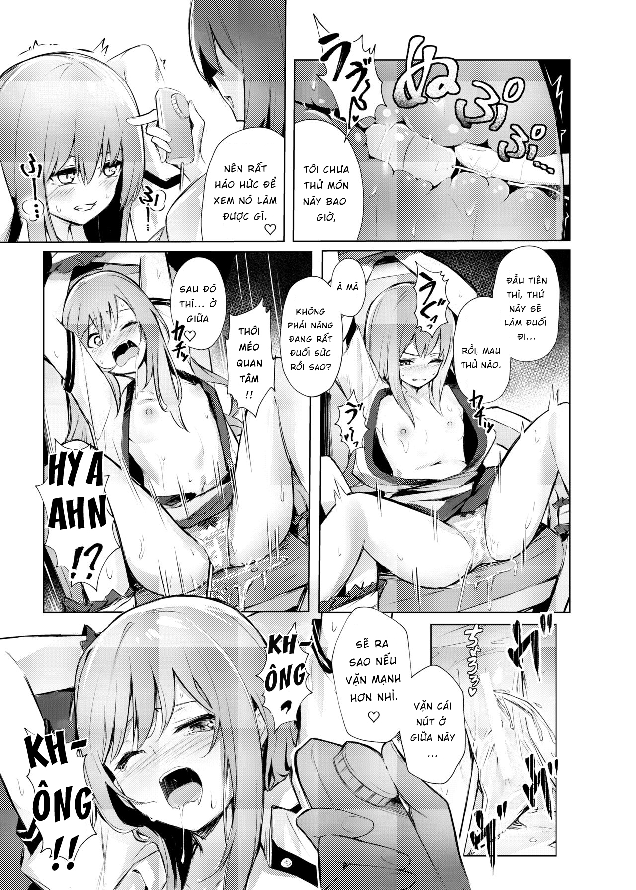 Đọc truyện hentai Tenshi-chan ga Iku-san ni Oshioki sareru Hon (Touhou Project) - Oneshot
