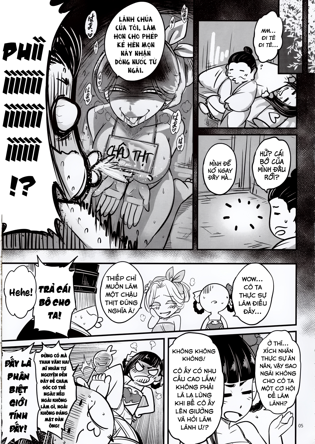 Đọc truyện hentai Hyakkasou 5: Rasetsu Yasha Sen Chokou - Oneshot