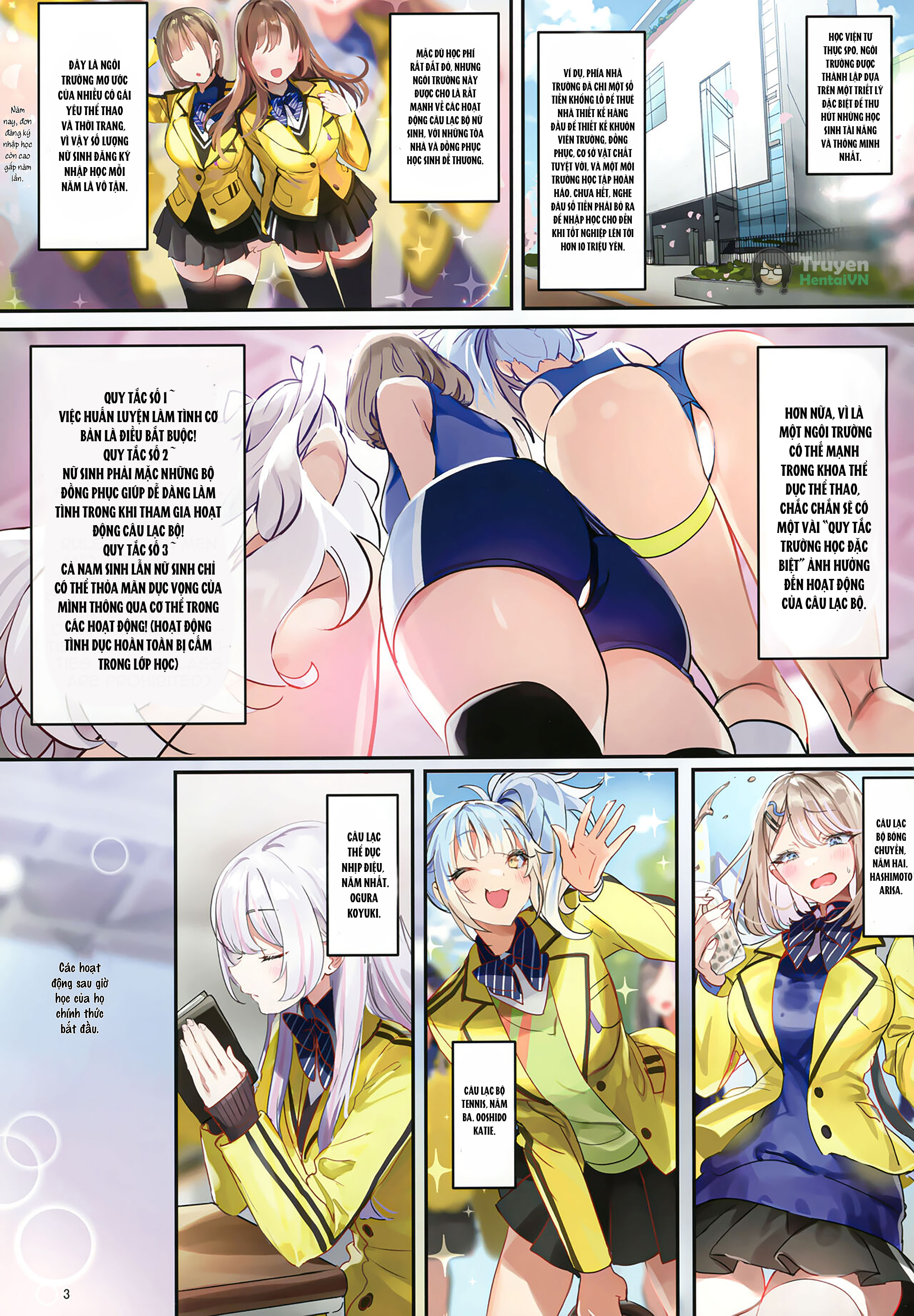 Đọc truyện hentai [Gasshuukoku Netamekoru (Nekometaru)] SPOHAME 1,2,3! - Chap 3