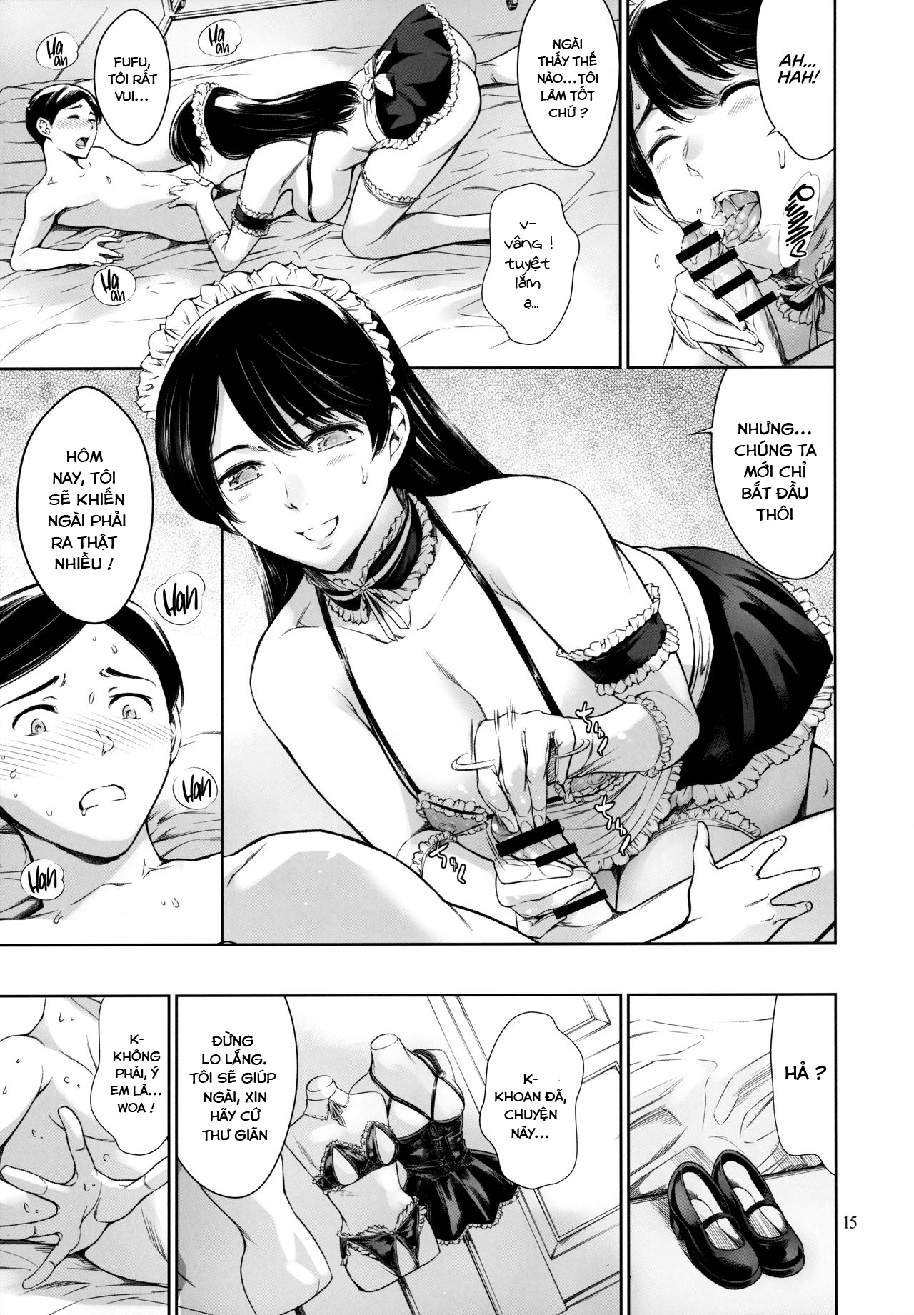 Đọc truyện hentai Uchi no Maid - Oneshot